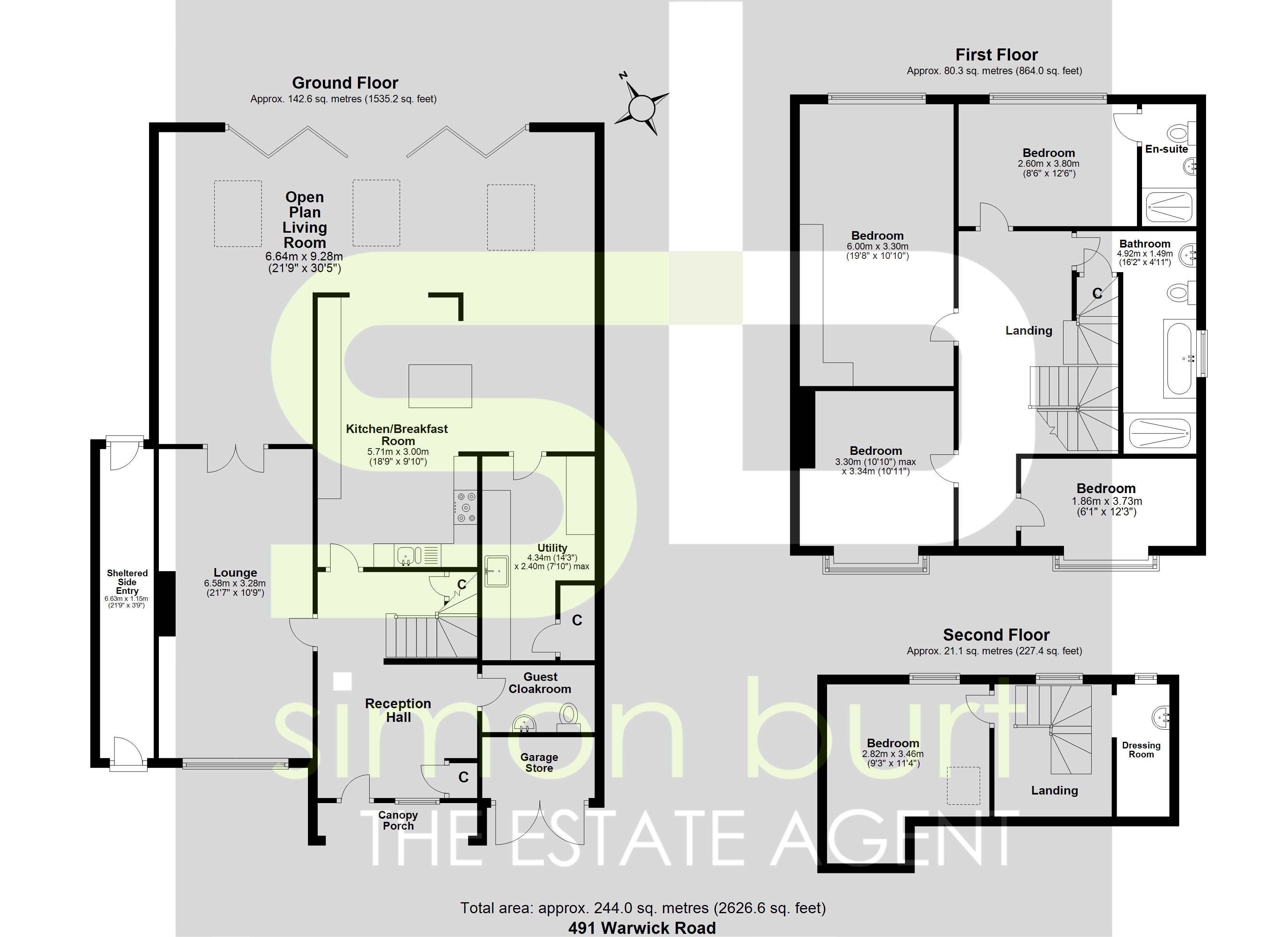 Floorplan for Warwick Road, Solihull