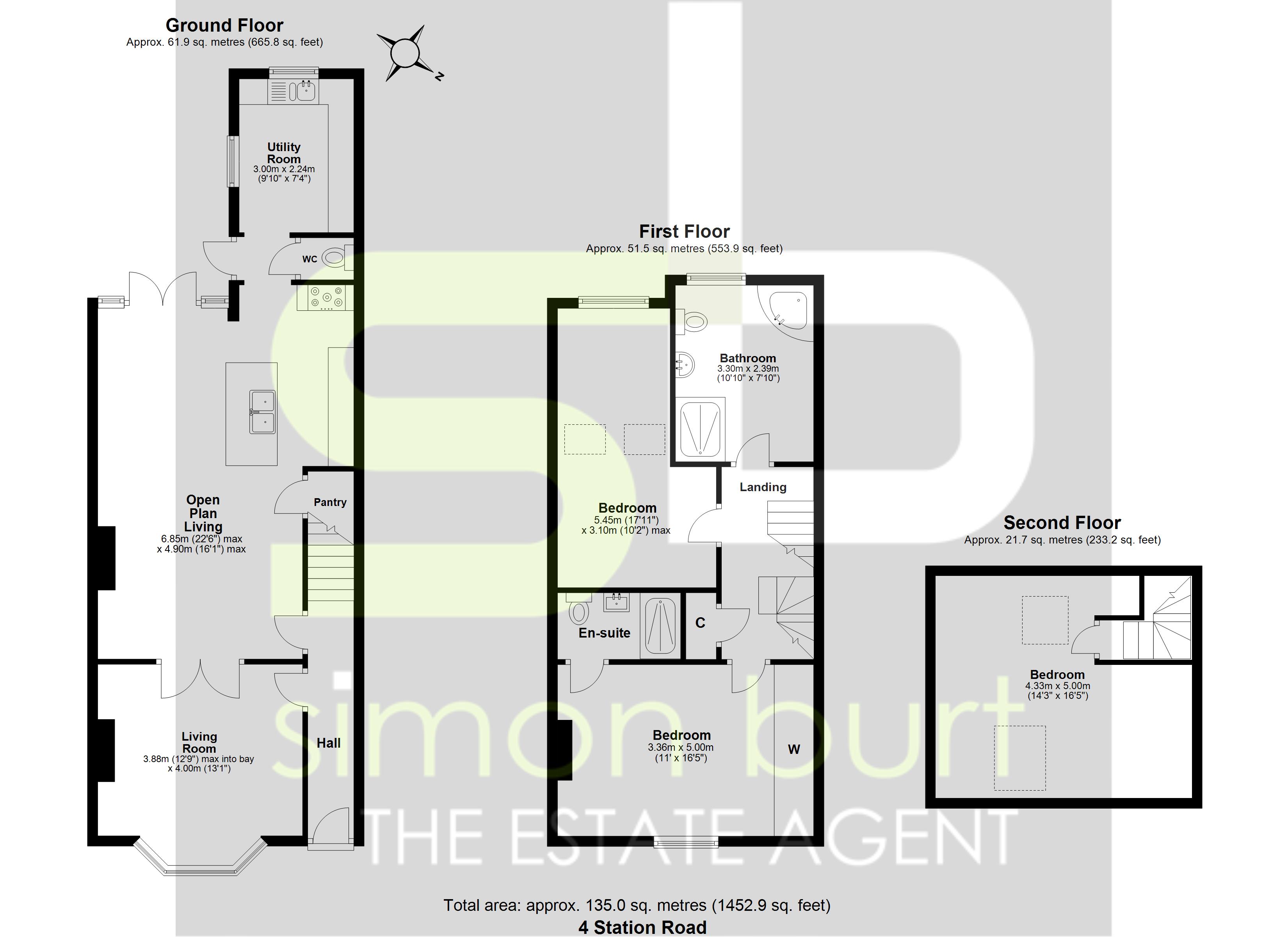 Floorplan for Station Road, Solihull