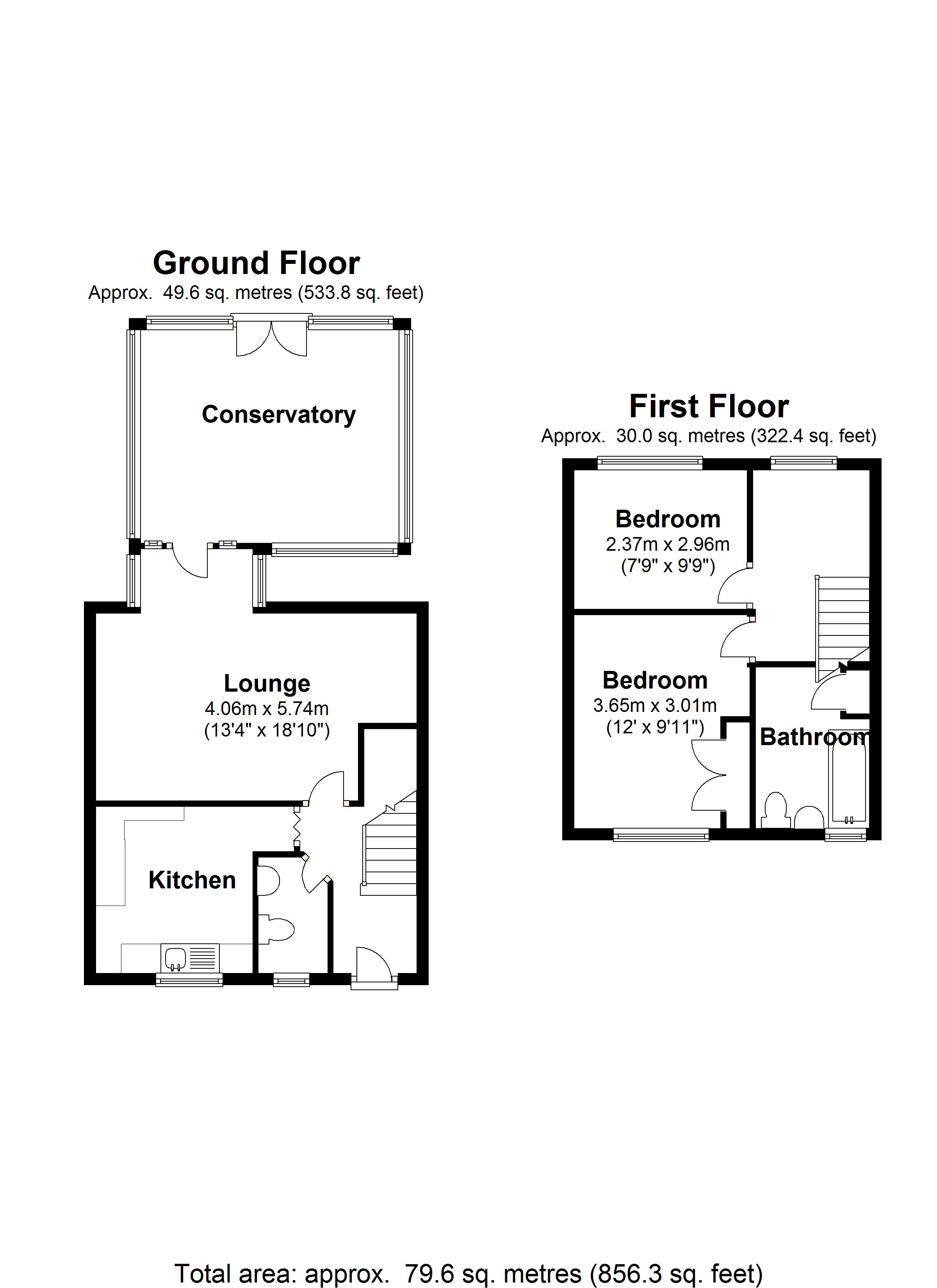 Floorplan for The Spinney, Solihull