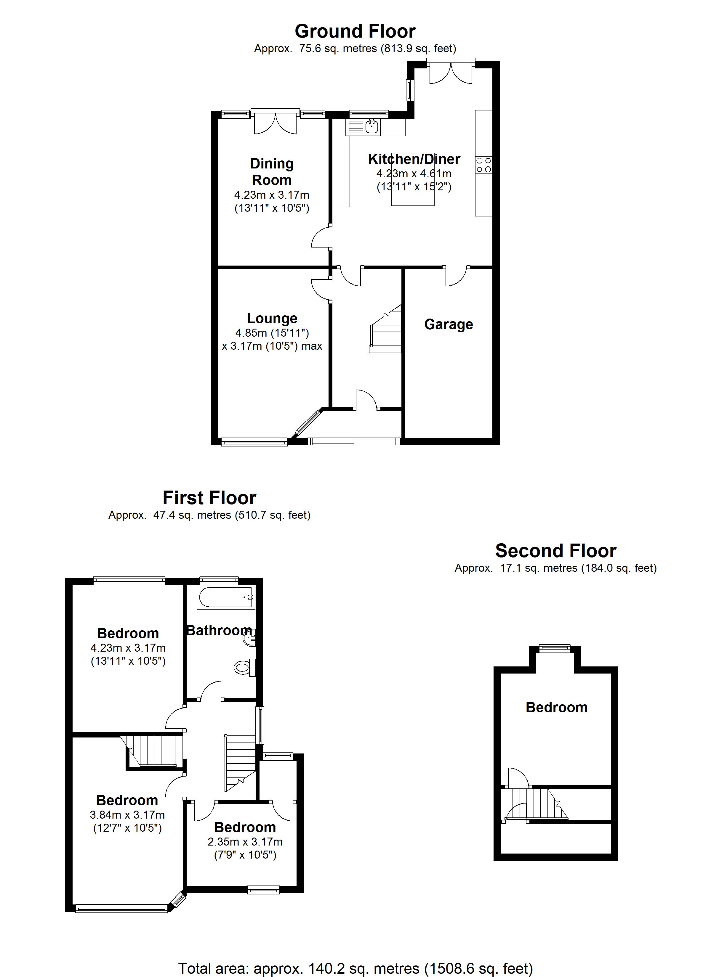 Floorplan for Lode Lane, Solihull