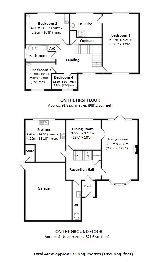 Floorplan for Bradnocks Marsh Lane, Hampton-in-Arden