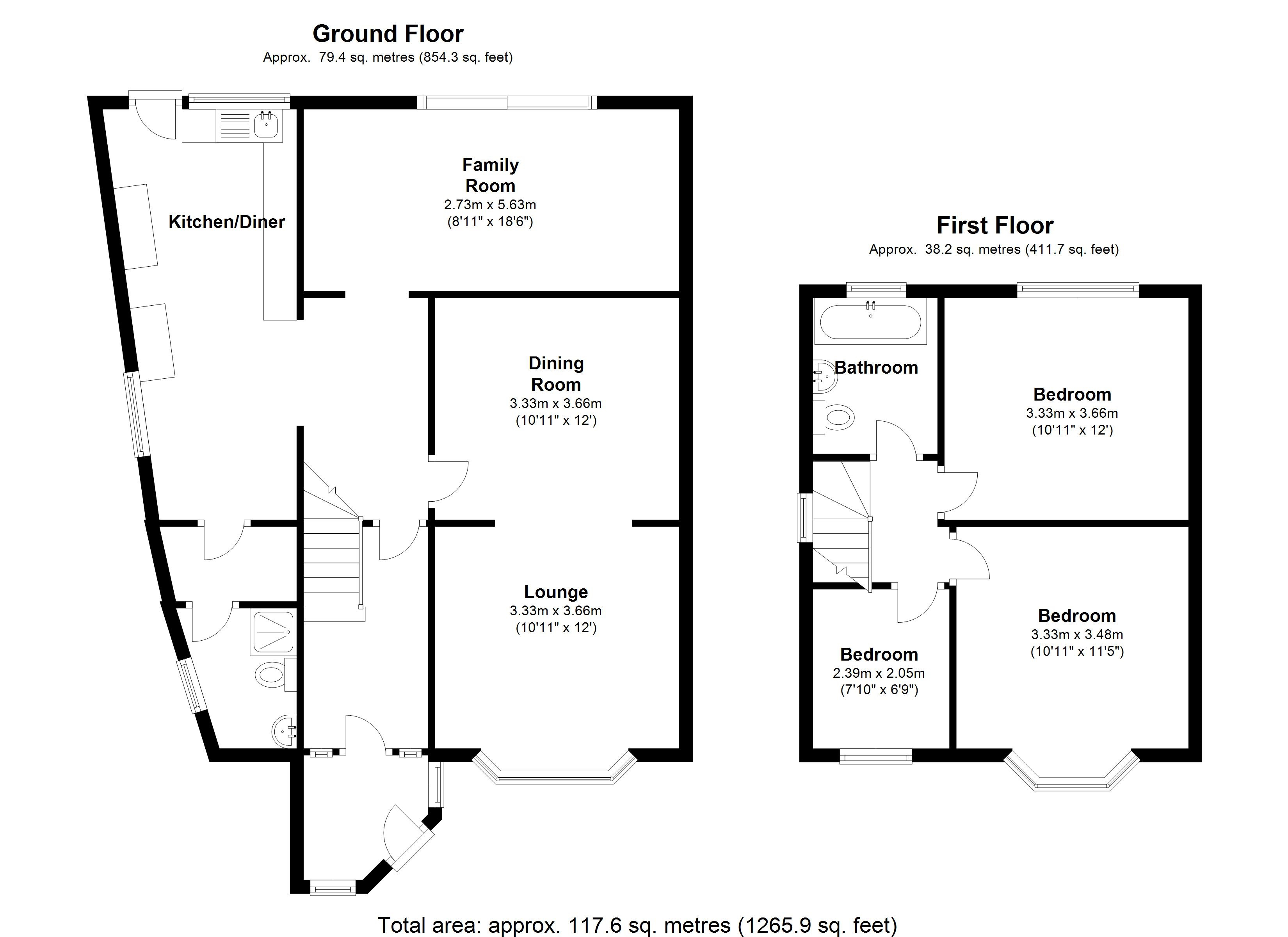 Floorplan for Fillongley Road, Coventry