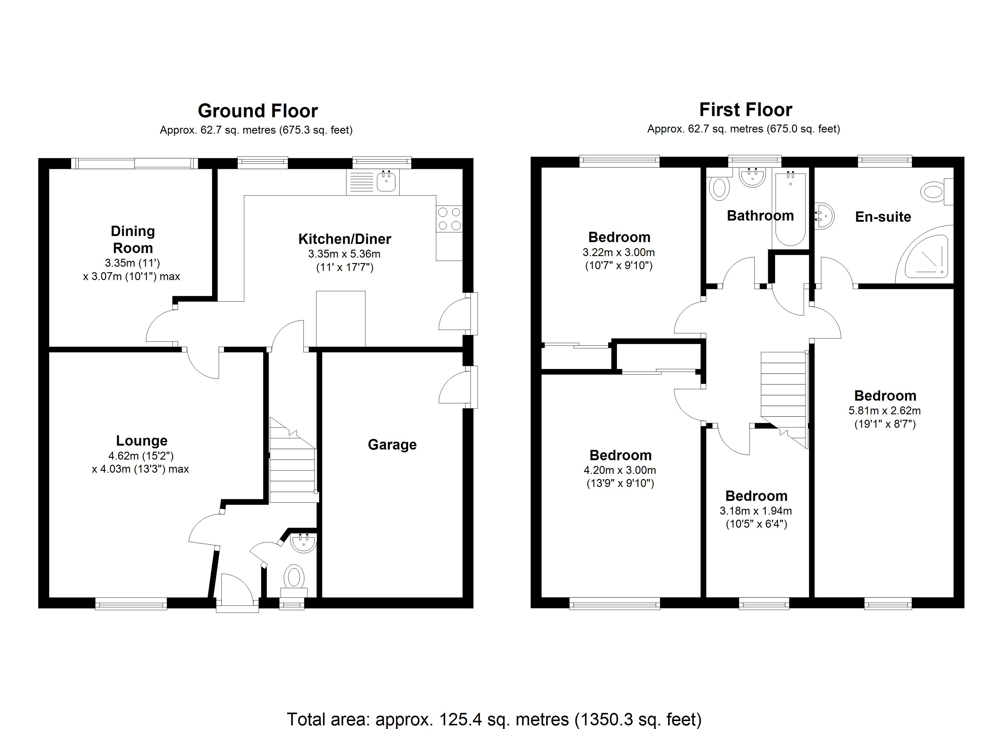 Floorplan for Chattaway Drive, Coventry
