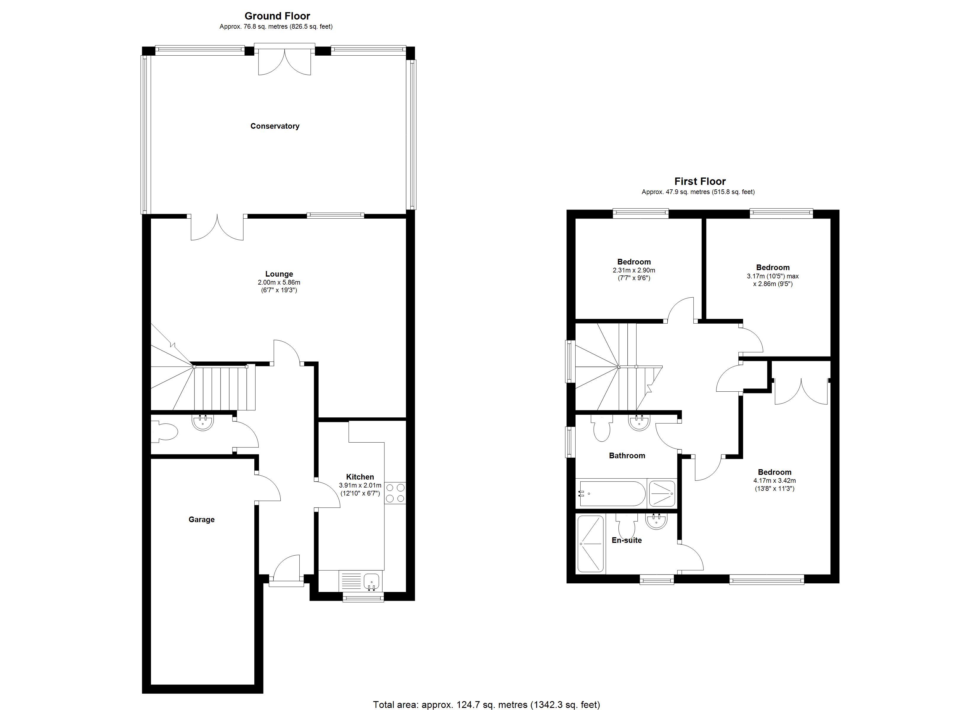 Floorplan for Fow Oak, Coventry