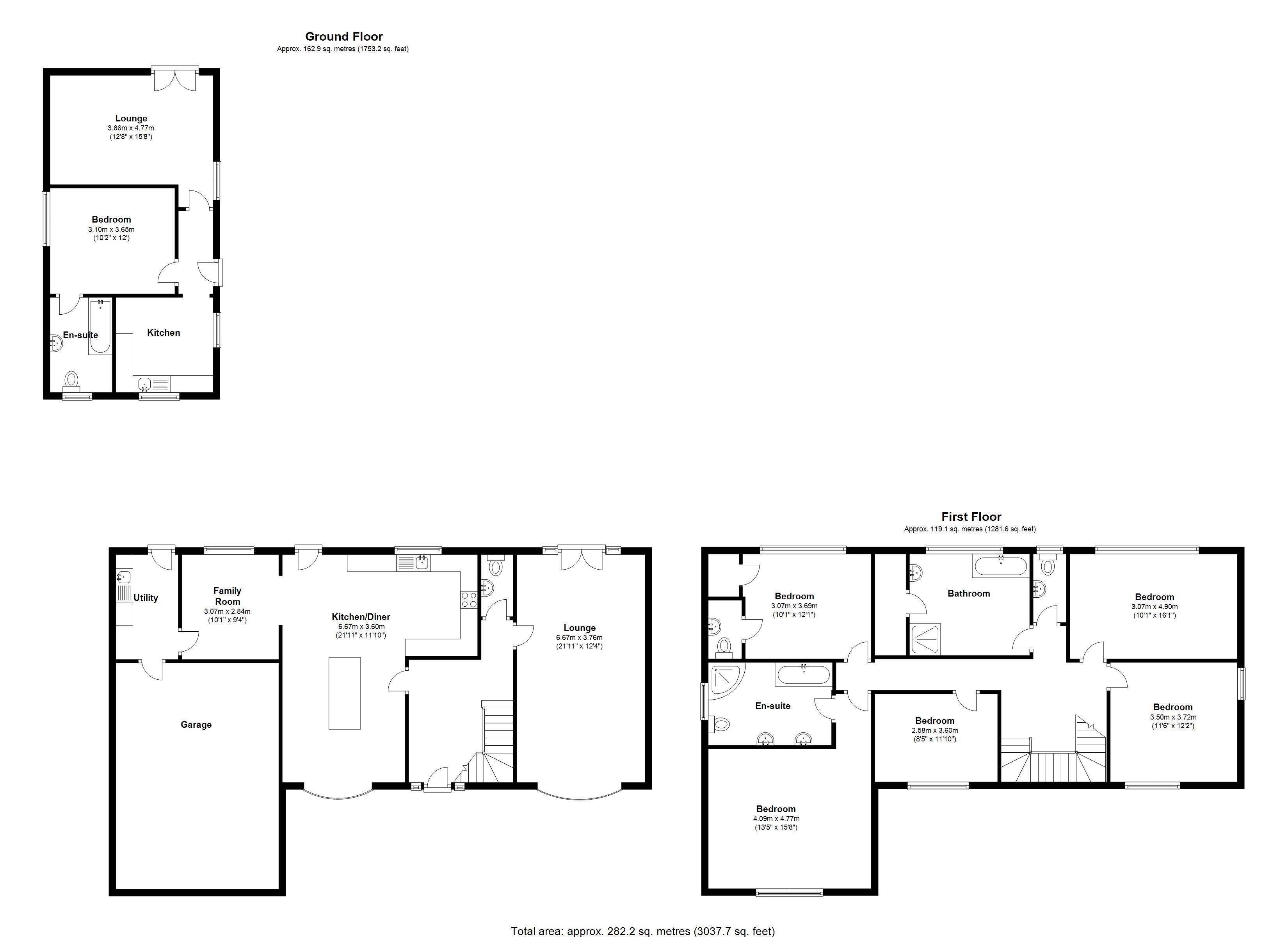 Floorplan for The Fordrough, Solihull