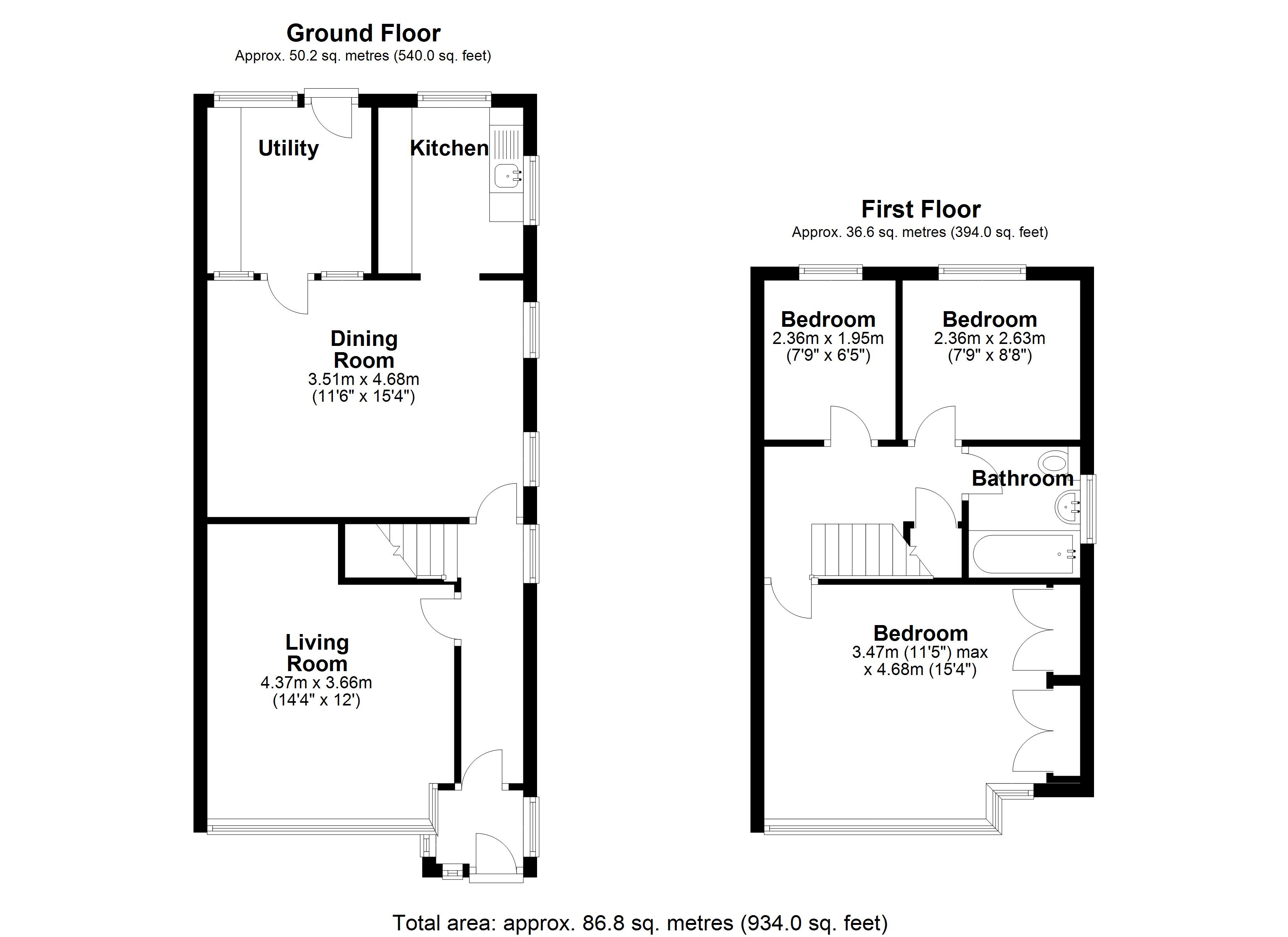 Floorplan for Redlands Road, Solihull