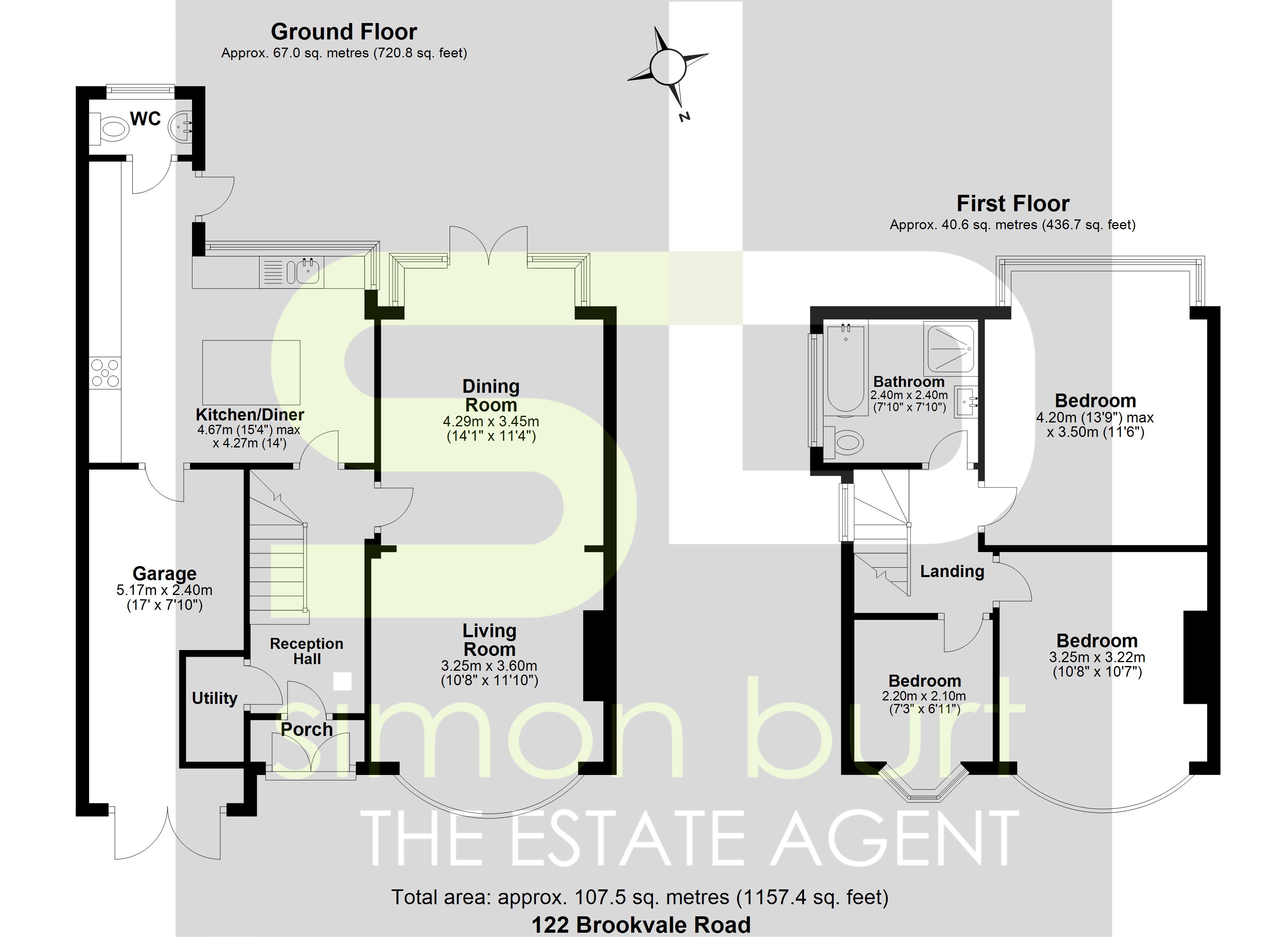 Floorplan for Brookvale Road, Solihull