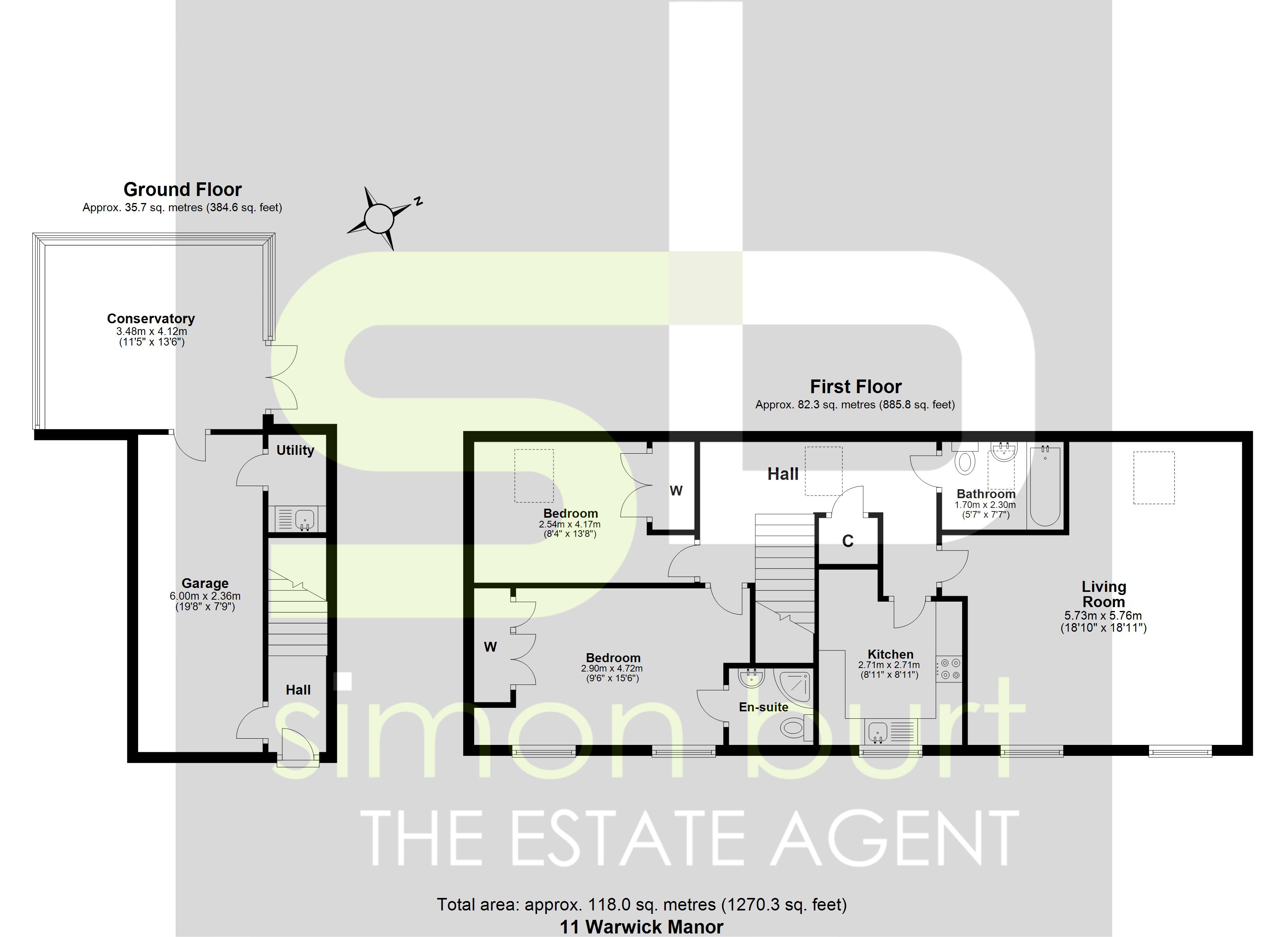 Floorplan for Warwick Manor, Solihull