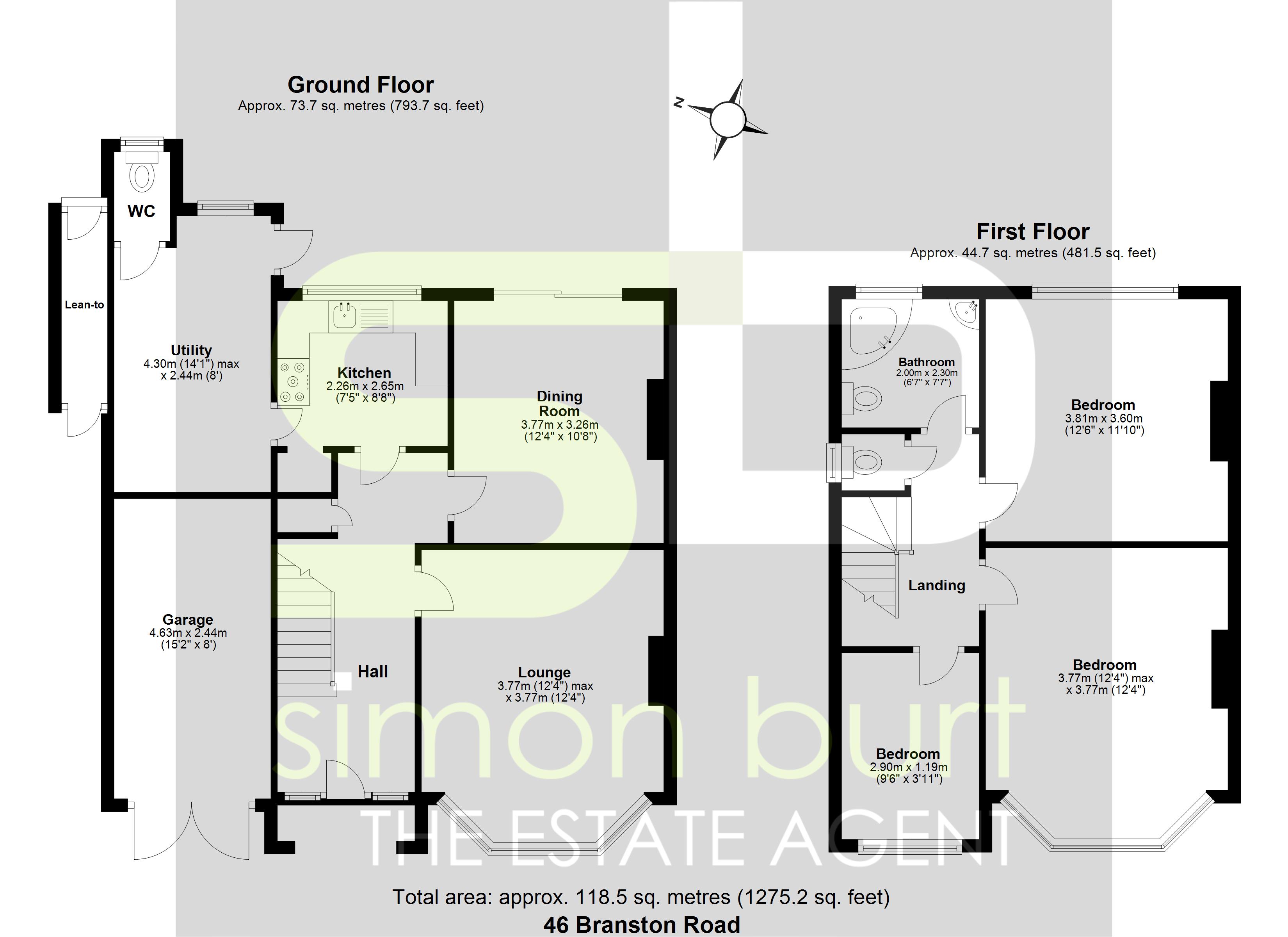 Floorplan for Bryanston Road, Solihull