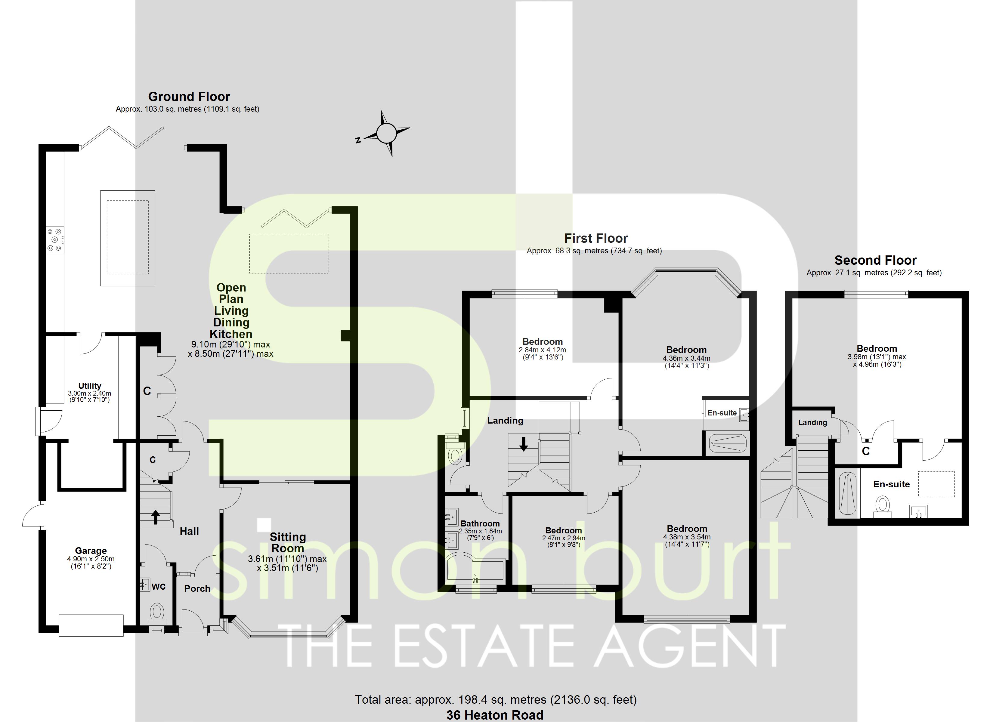 Floorplan for Heaton Road, Solihull