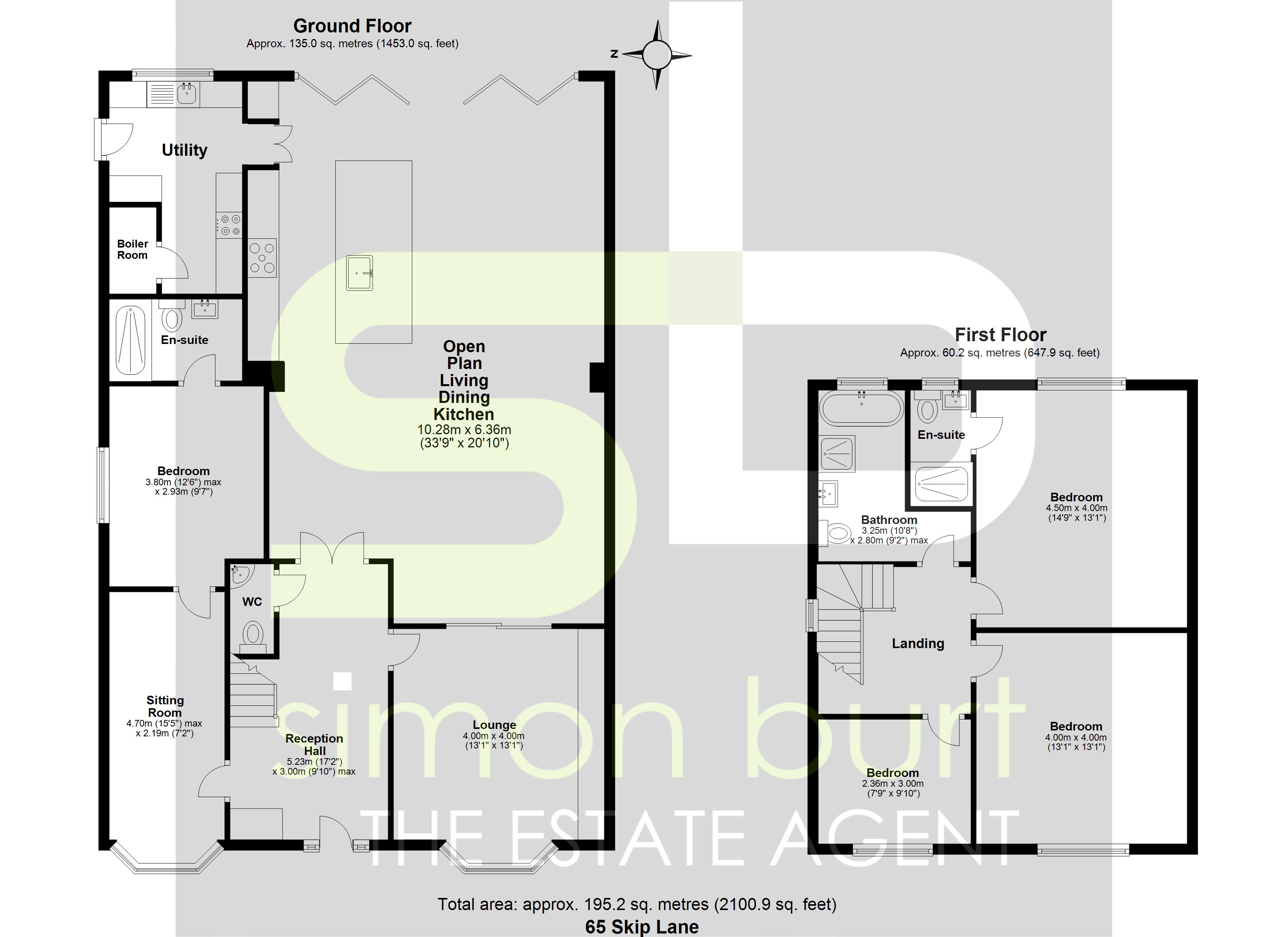 Floorplan for Skip Lane, Walsall