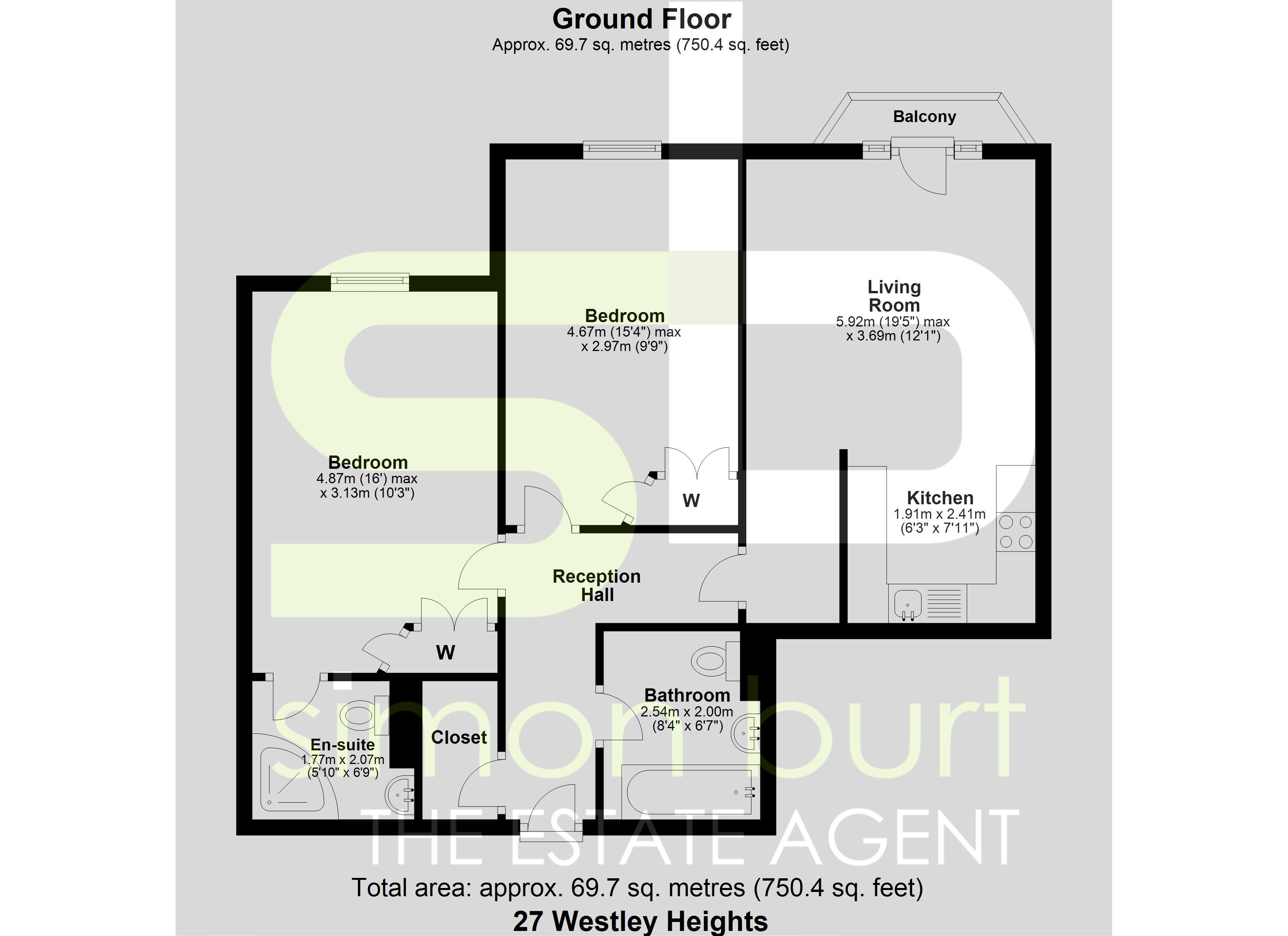 Floorplan for Westley Heights, Solihull