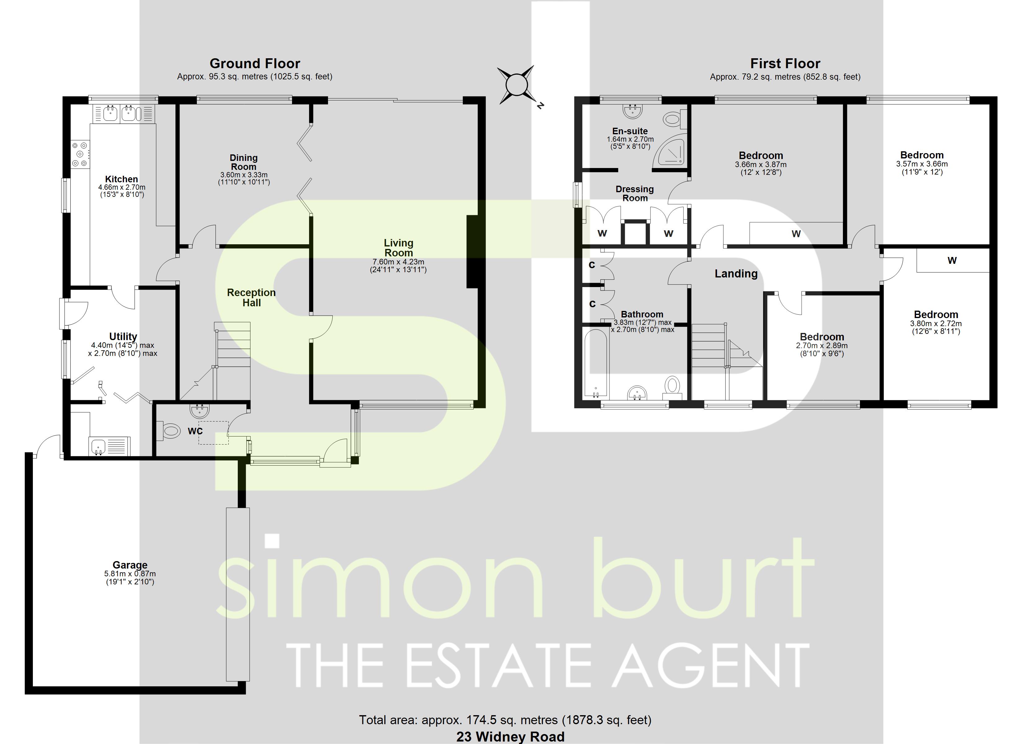 Floorplan for Widney Road, Solihull