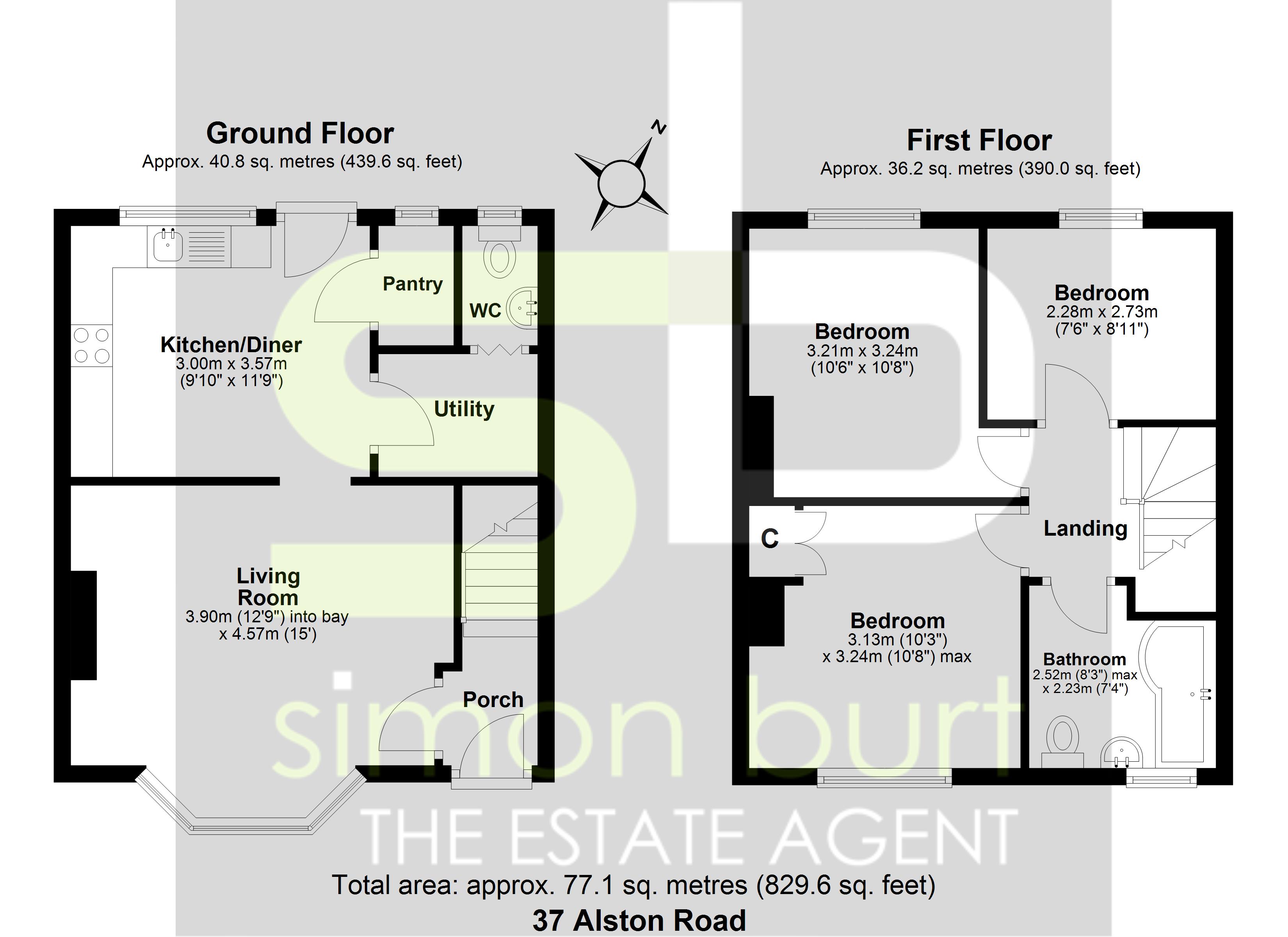 Floorplan for Alston Road, Solihull