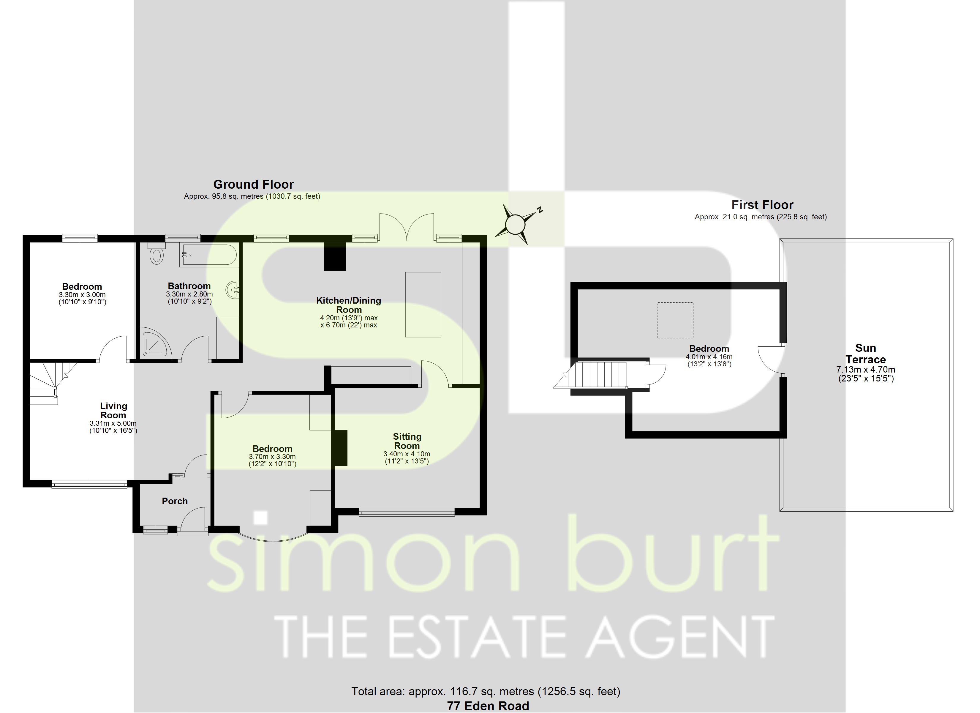 Floorplan for Eden Road, Solihull