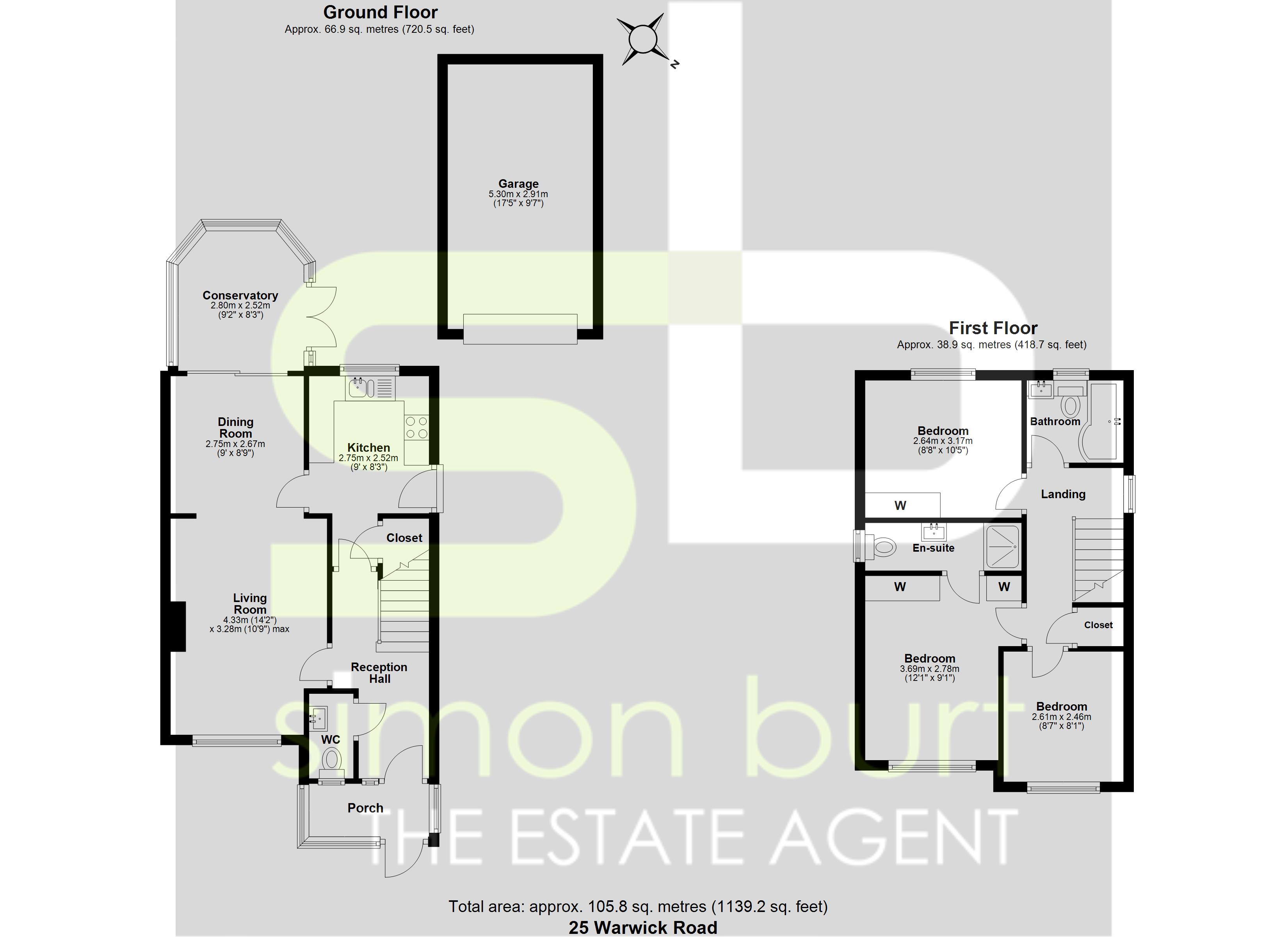 Floorplan for Warwick Road, Sutton Coldfield