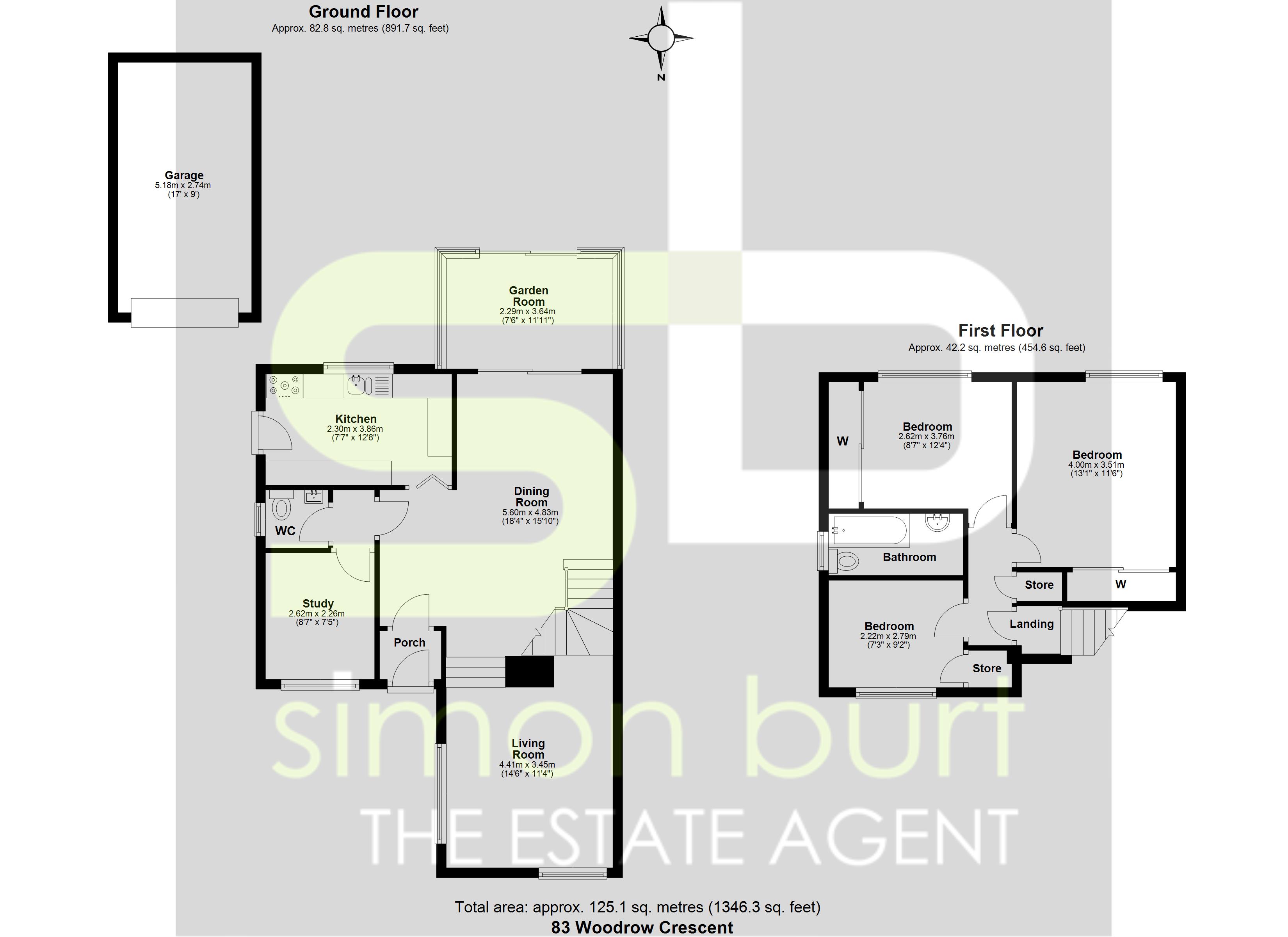 Floorplan for Woodrow Crescent, Solihull