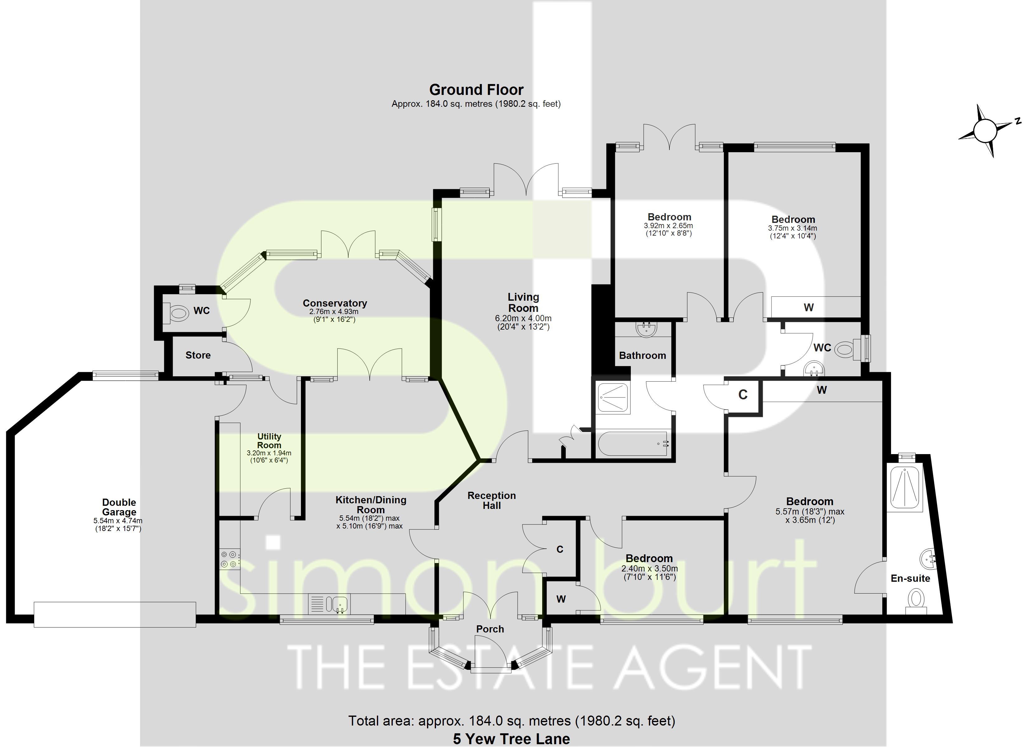 Floorplan for Yew Tree Lane, Solihull