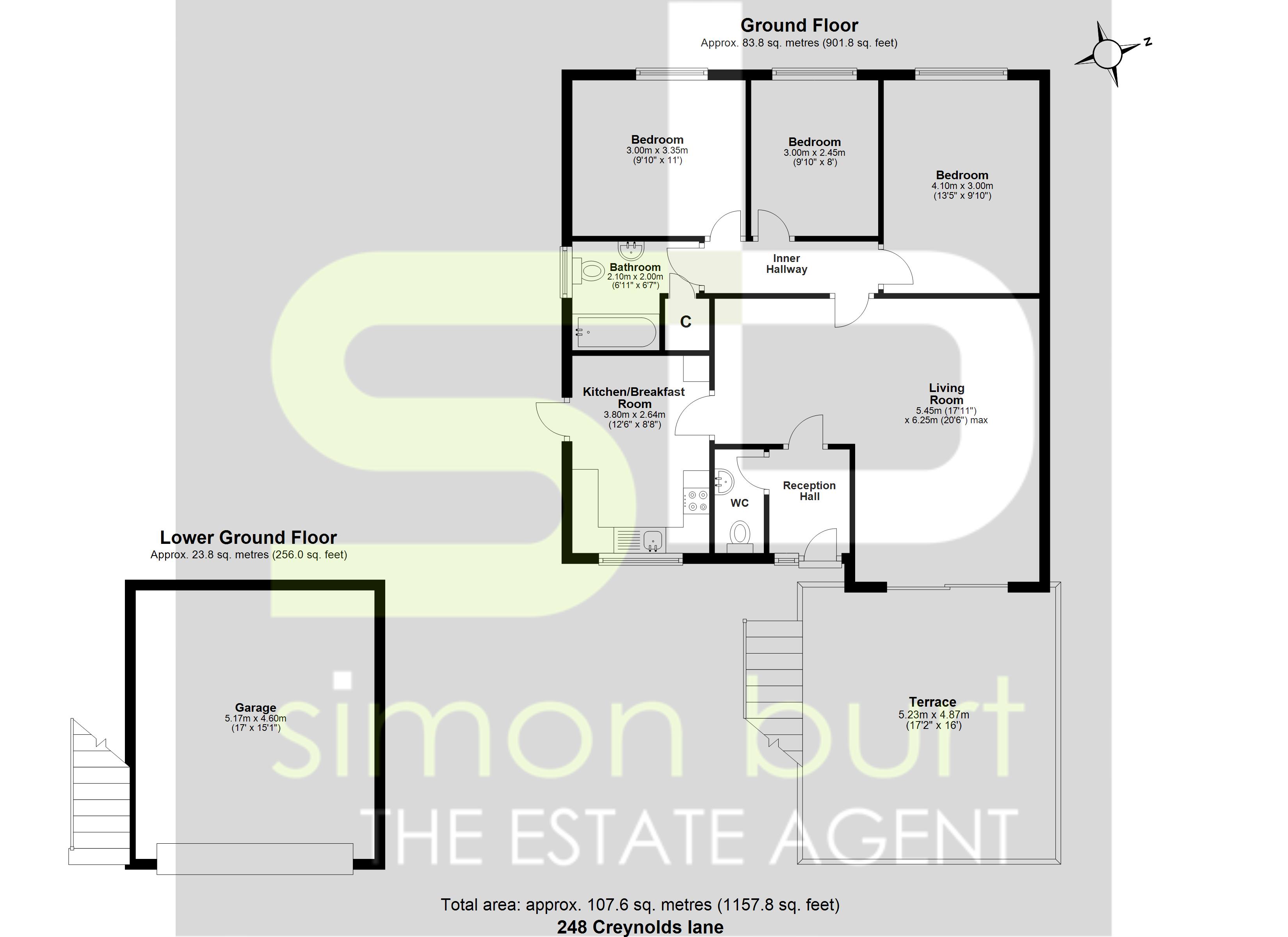 Floorplan for Creynolds Lane, Solihull