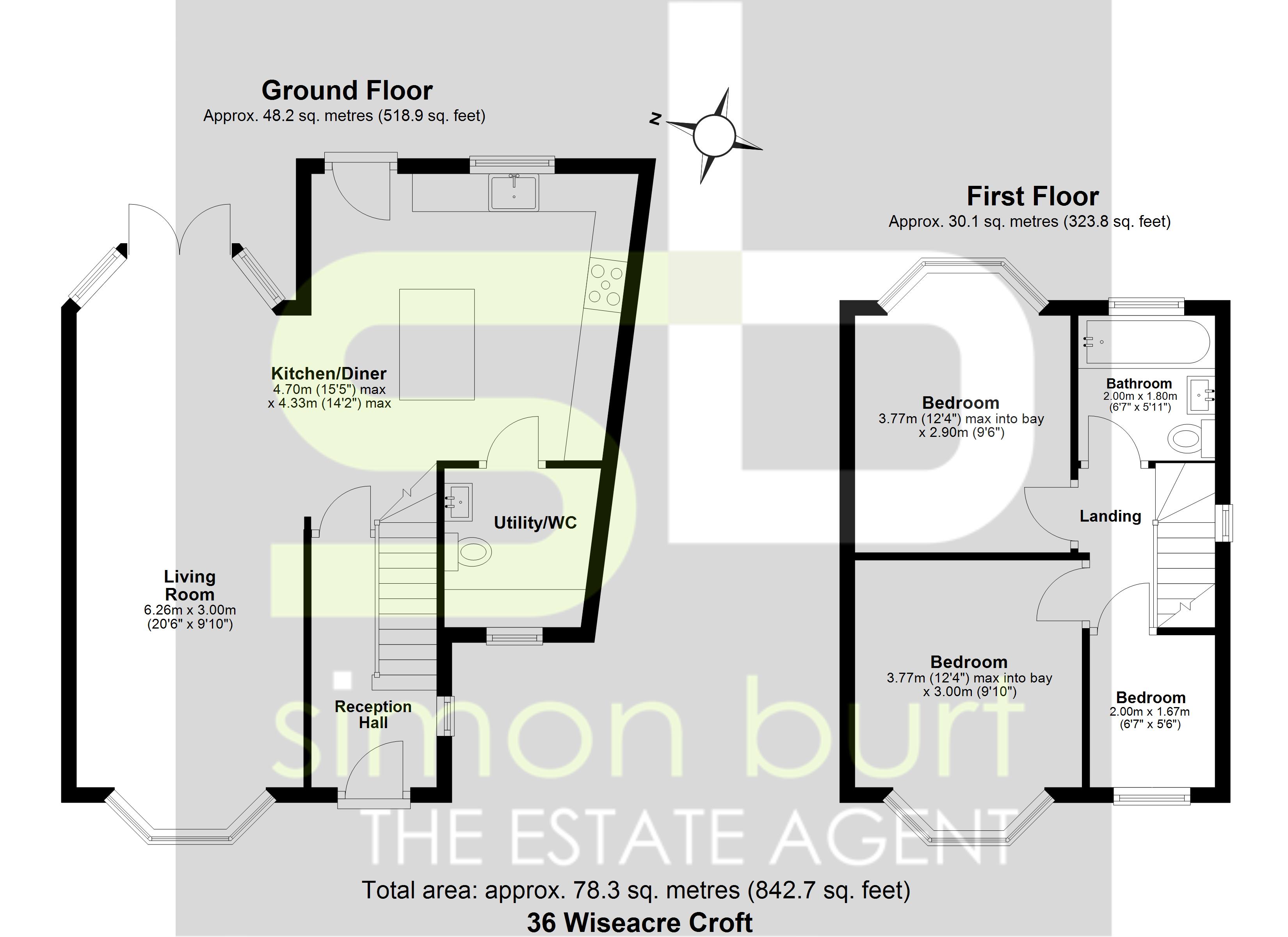 Floorplan for Wiseacre Croft, Solihull