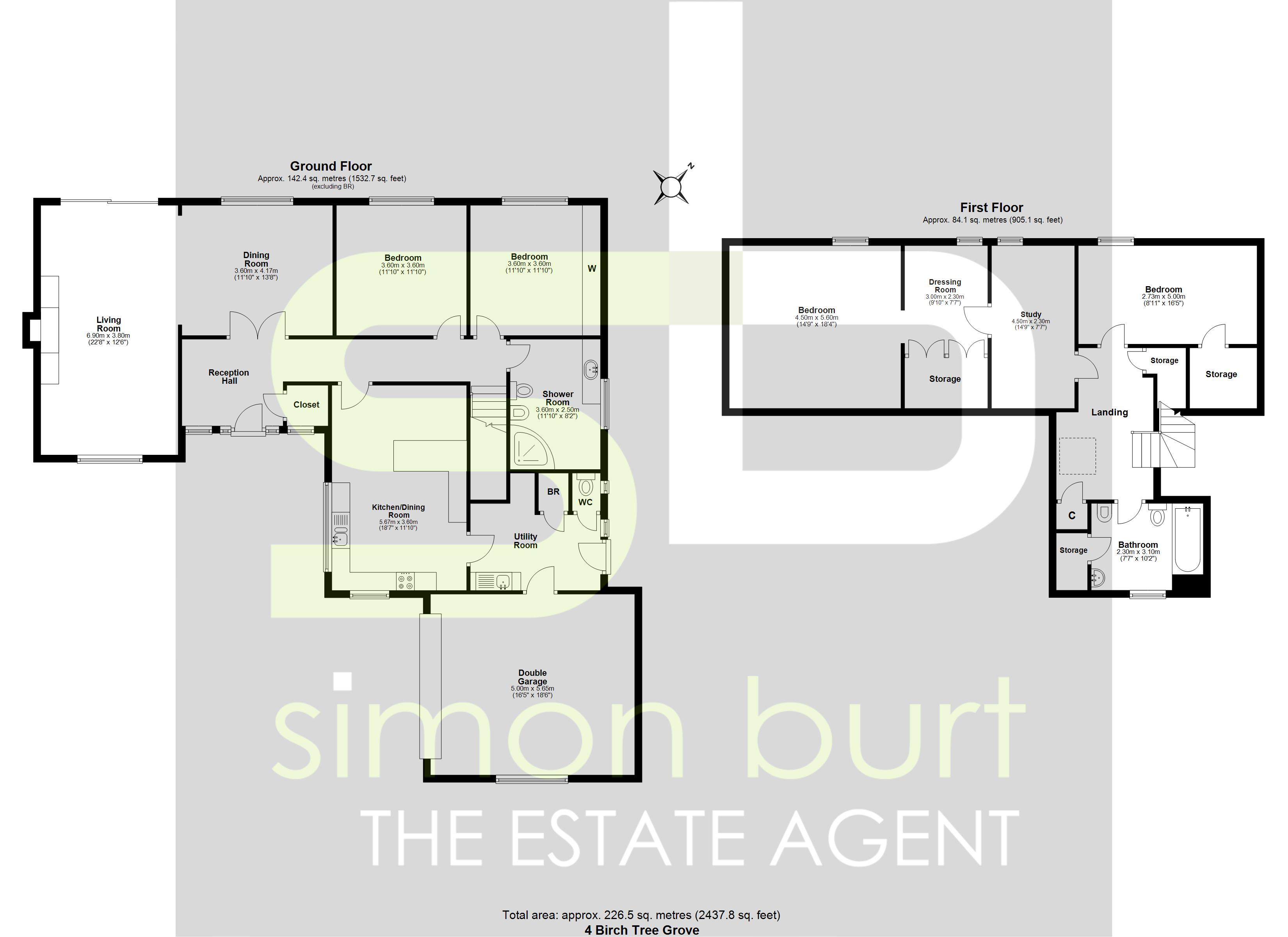 Floorplan for Birch Tree Grove, Solihull