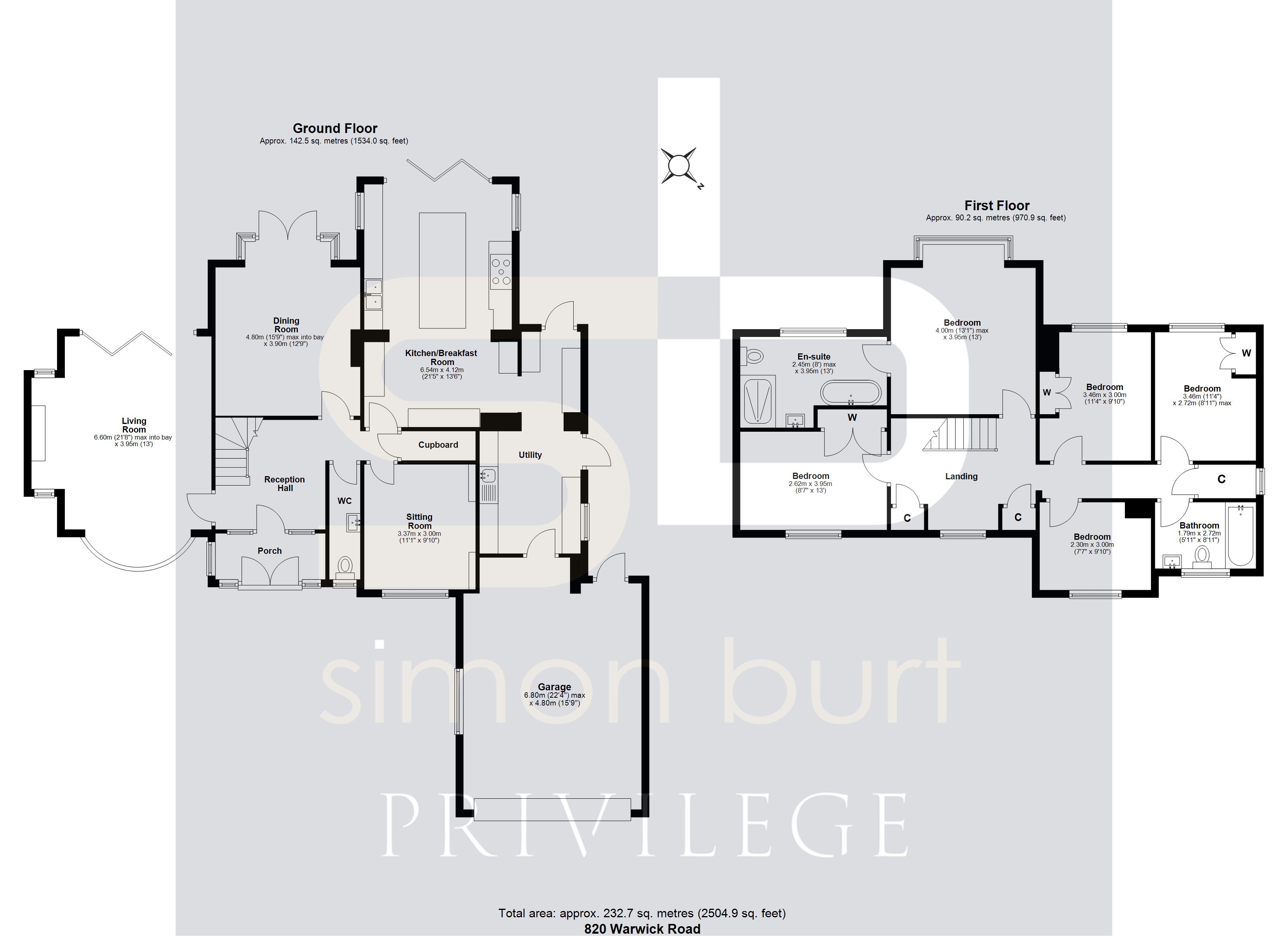 Floorplan for Warwick Road, Solihull
