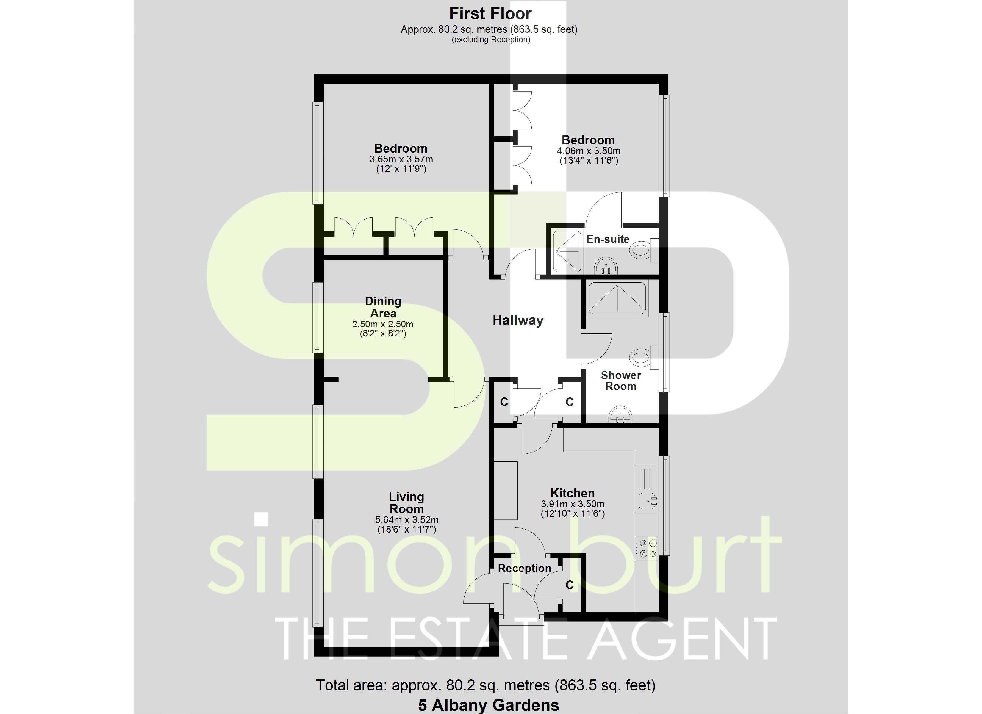 Floorplan for Albany Gardens, Solihull