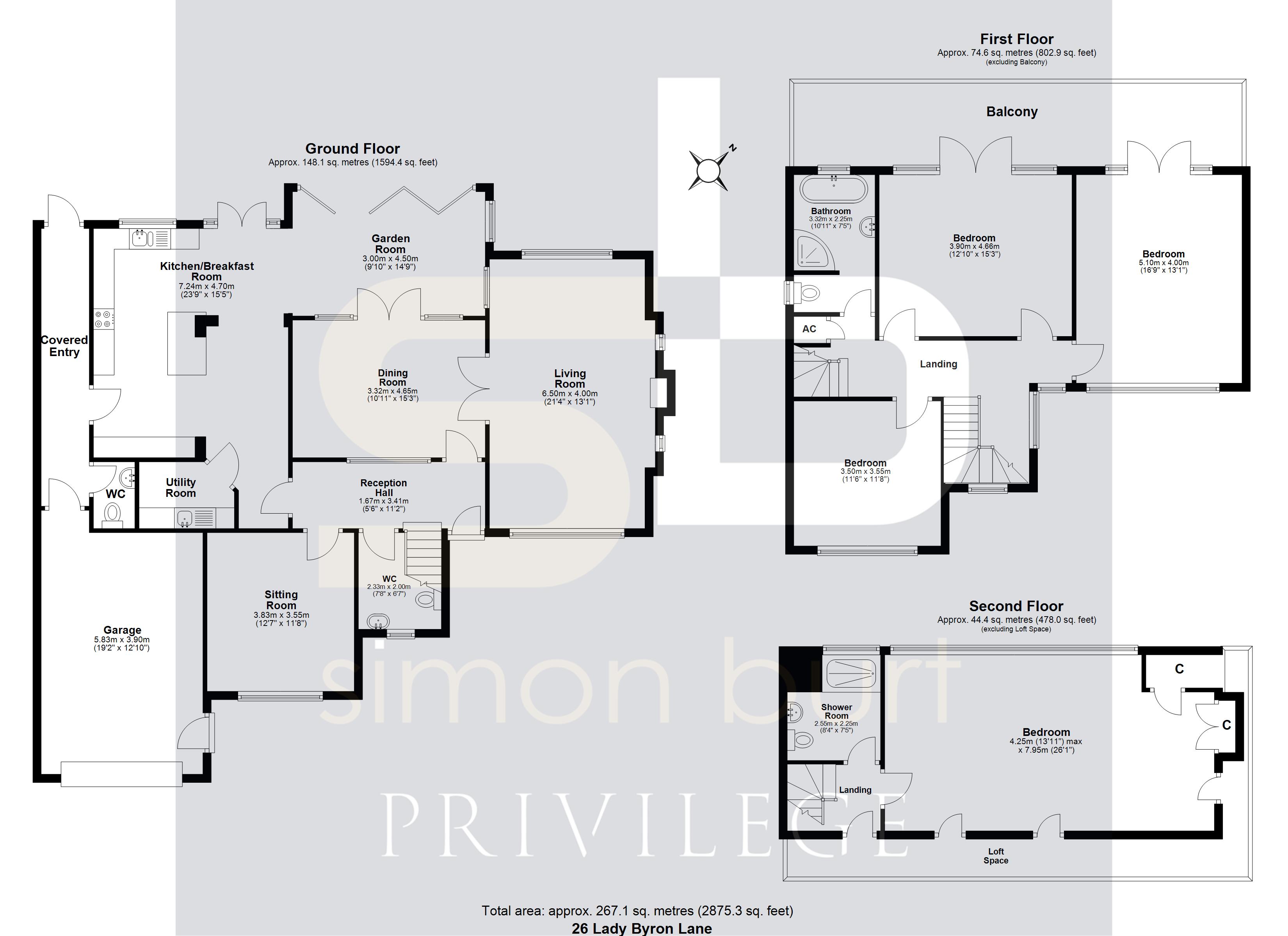 Floorplan for Lady Byron Lane, Solihull