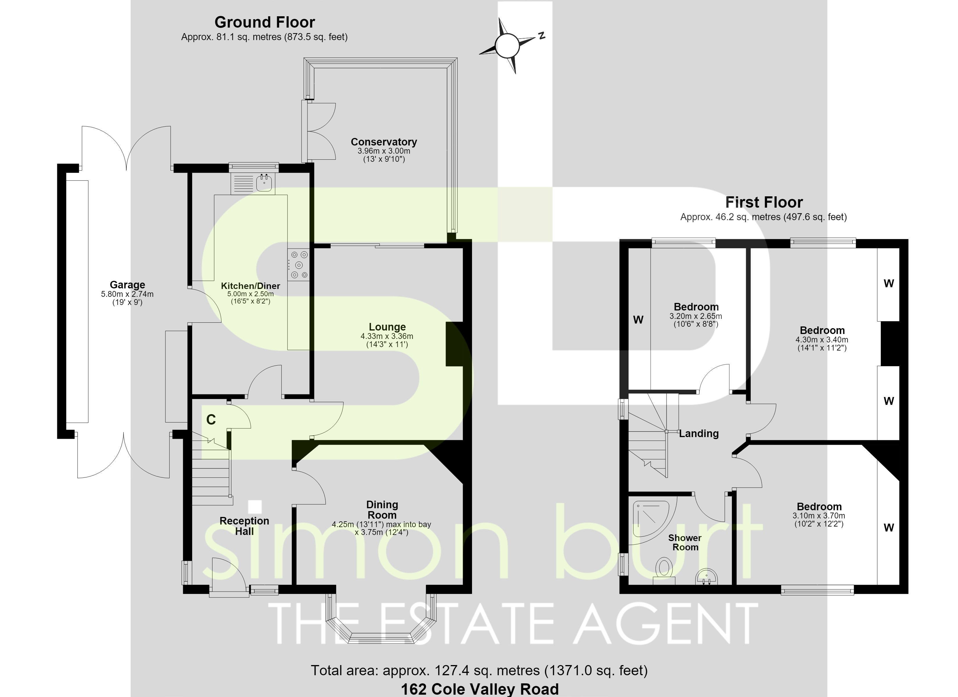 Floorplan for Cole Valley Road, Birmingham