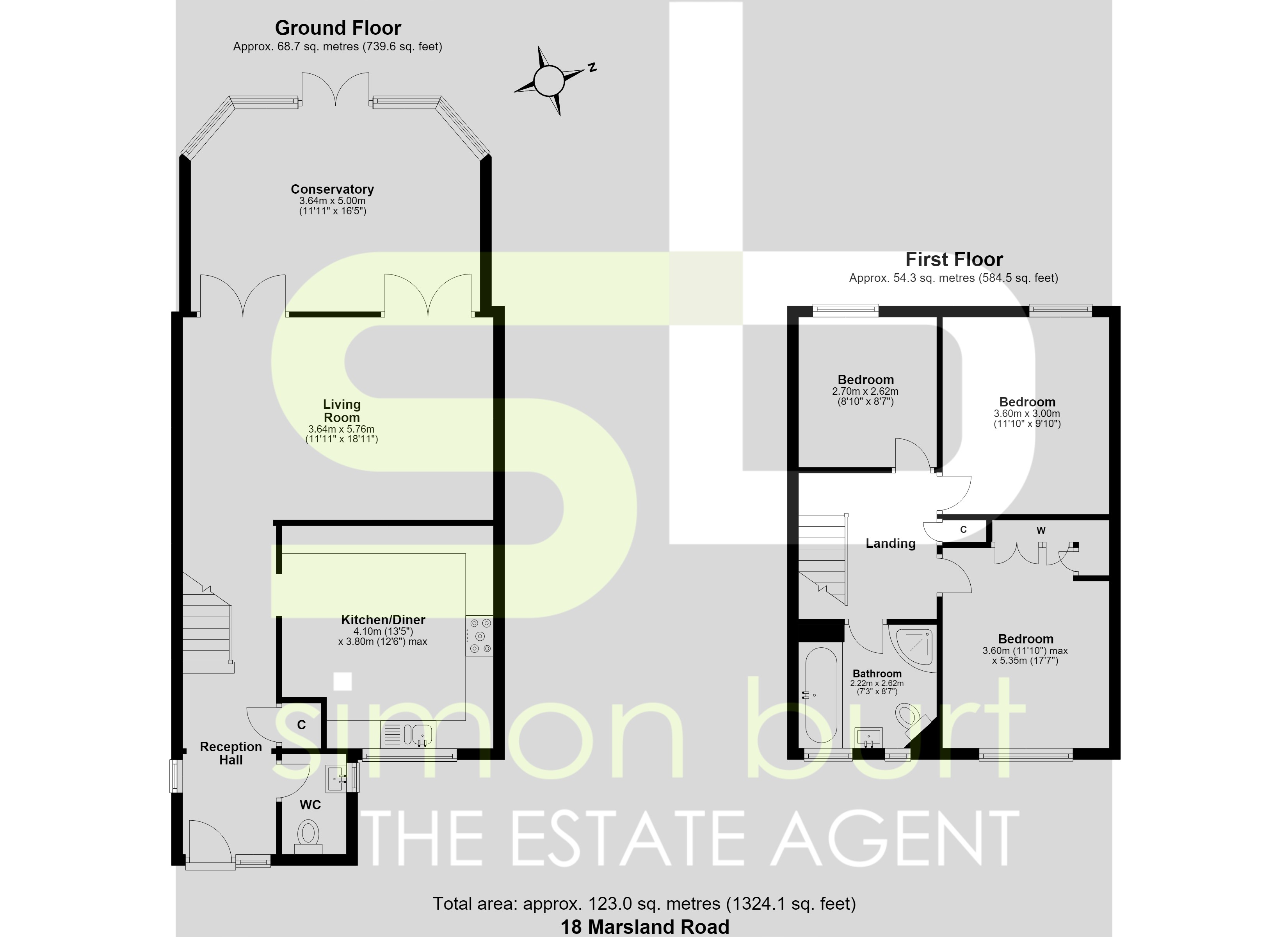 Floorplan for Marsland Road, Solihull