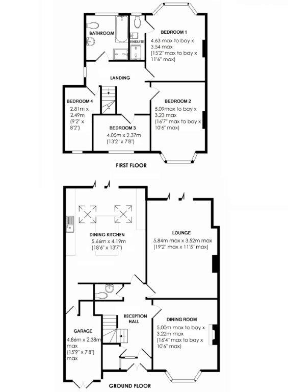 Floorplan for Bourton Road, Solihull