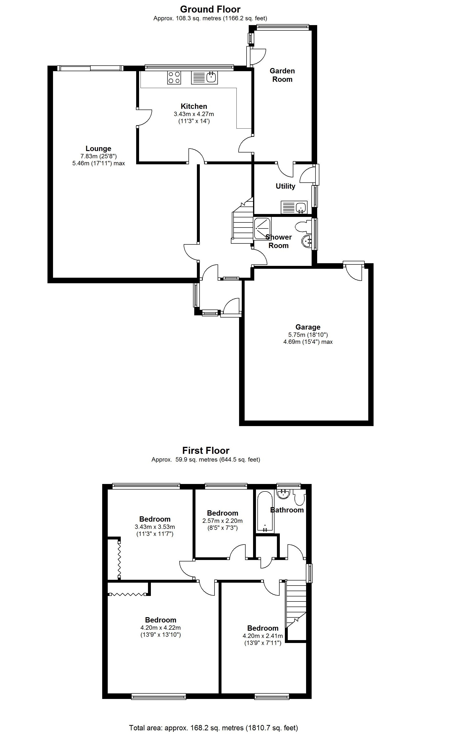 Floorplan for Balsall Street East, Balsall Common