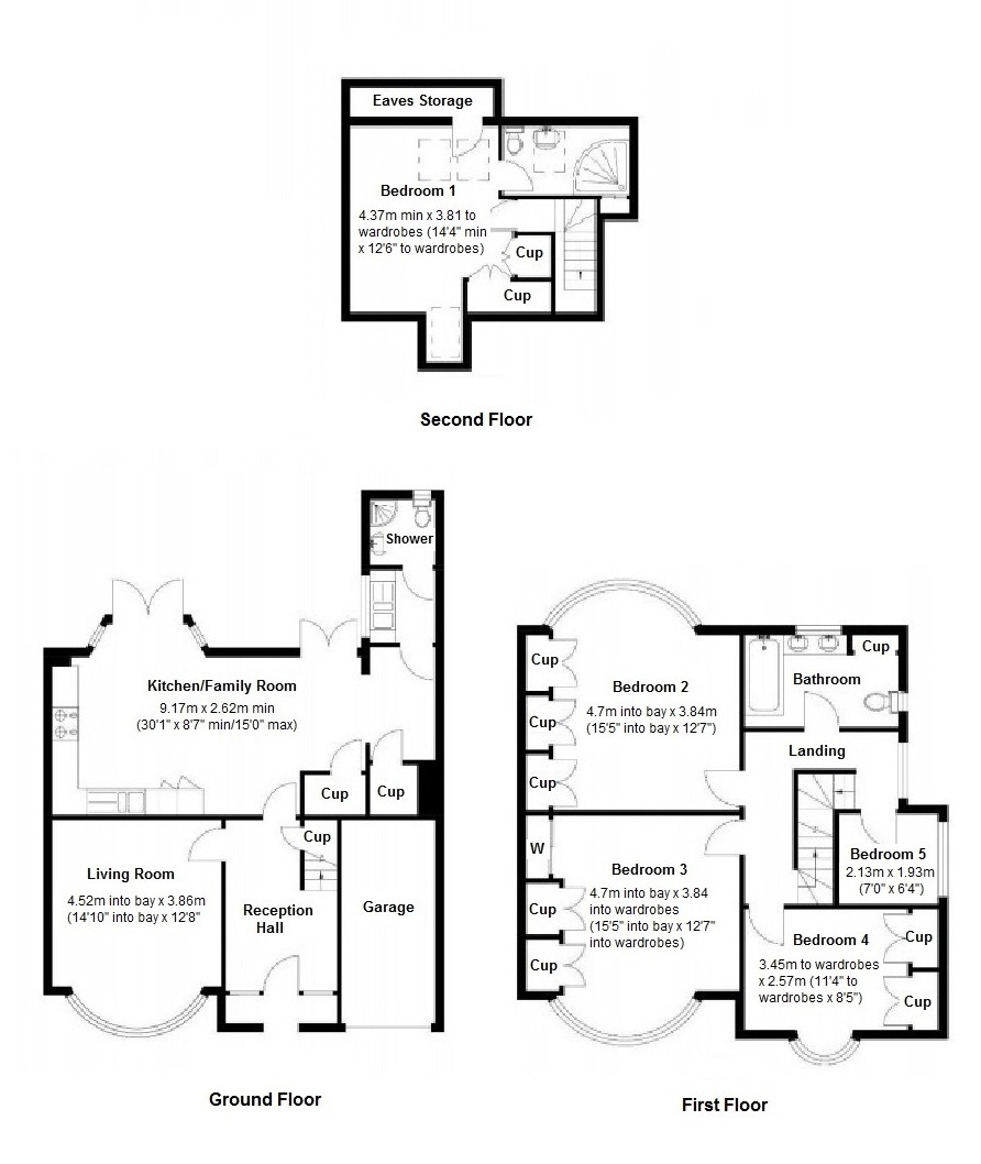 Floorplan for Beechwood Park Road, Solihull