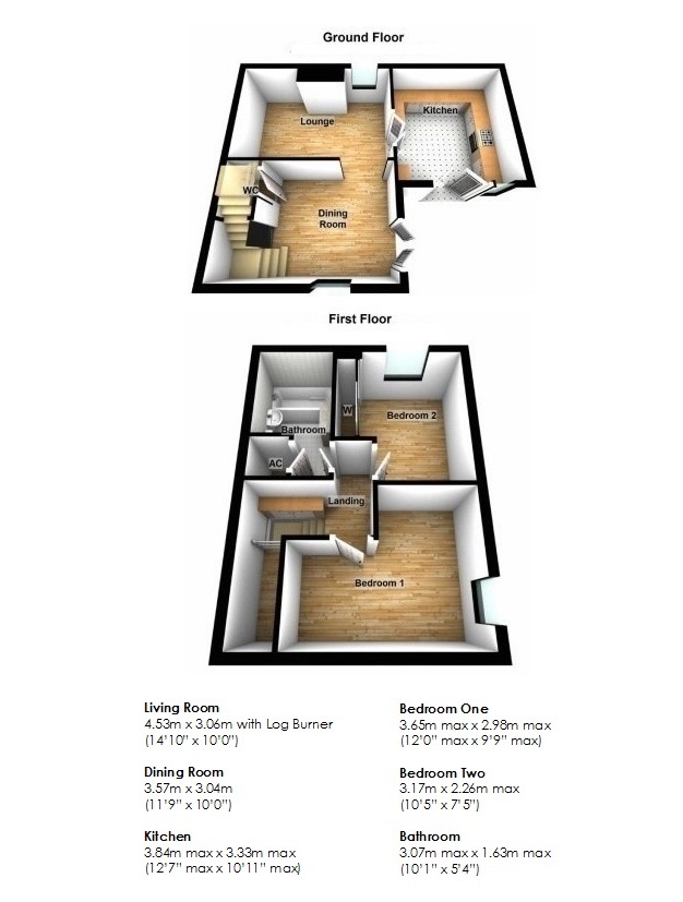 Floorplan for Tanners Lane, Berkswell