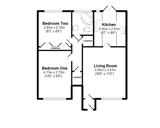 Floorplan for Mitford Drive, Solihull