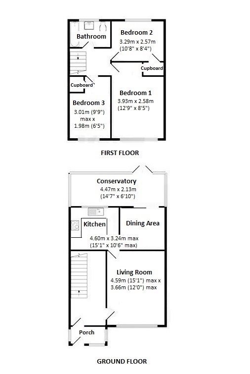 Floorplan for Milholme Green, Solihull