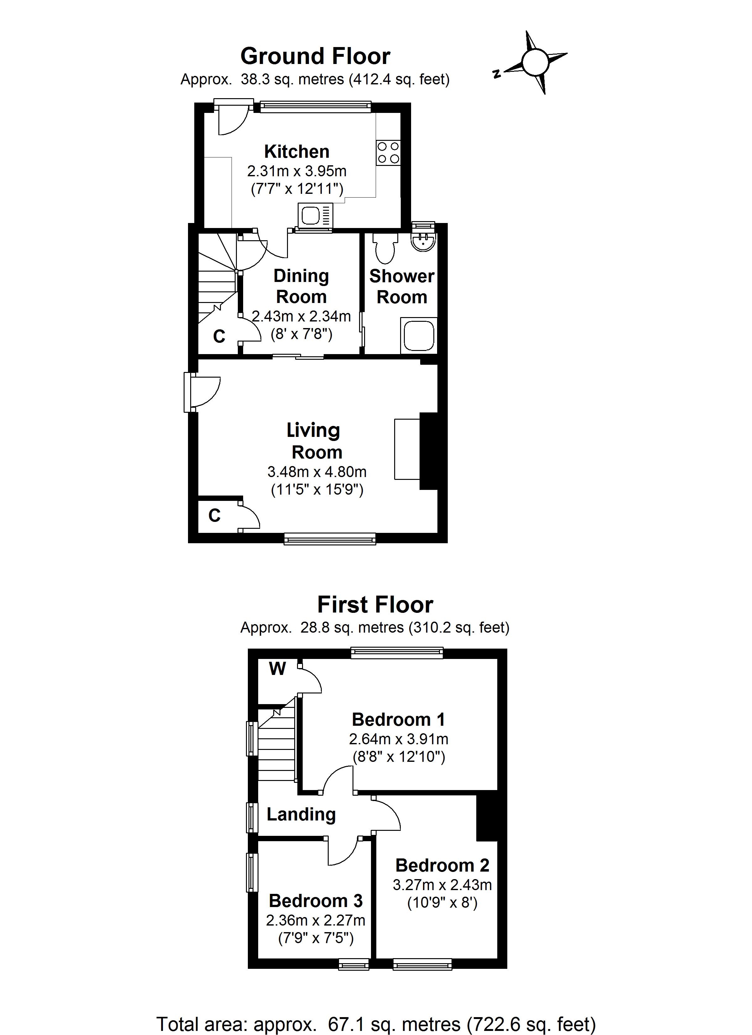 Floorplan for Norland Road, Acocks Green