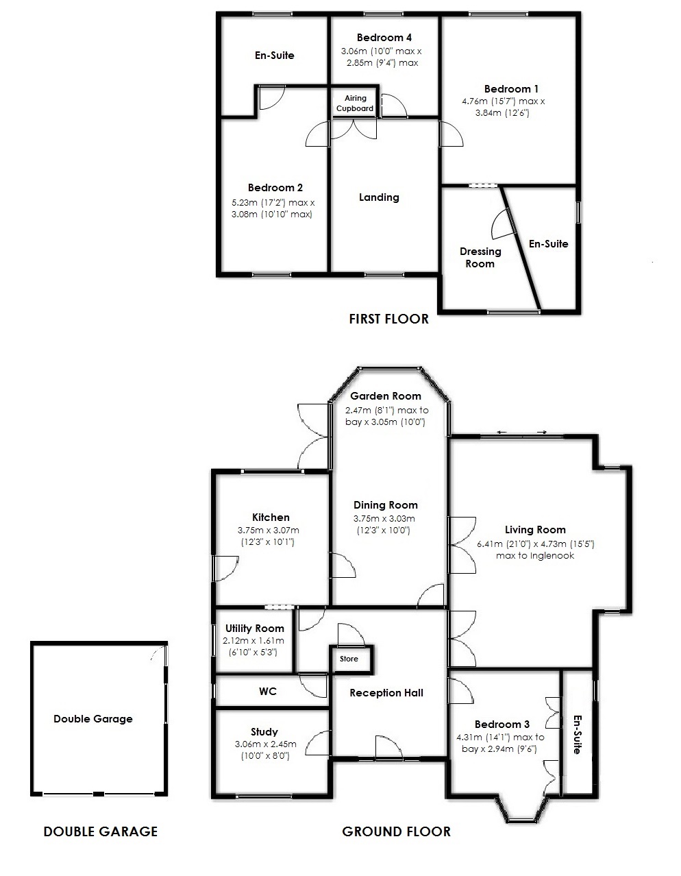 Floorplan for Highwood Avenue, Solihull