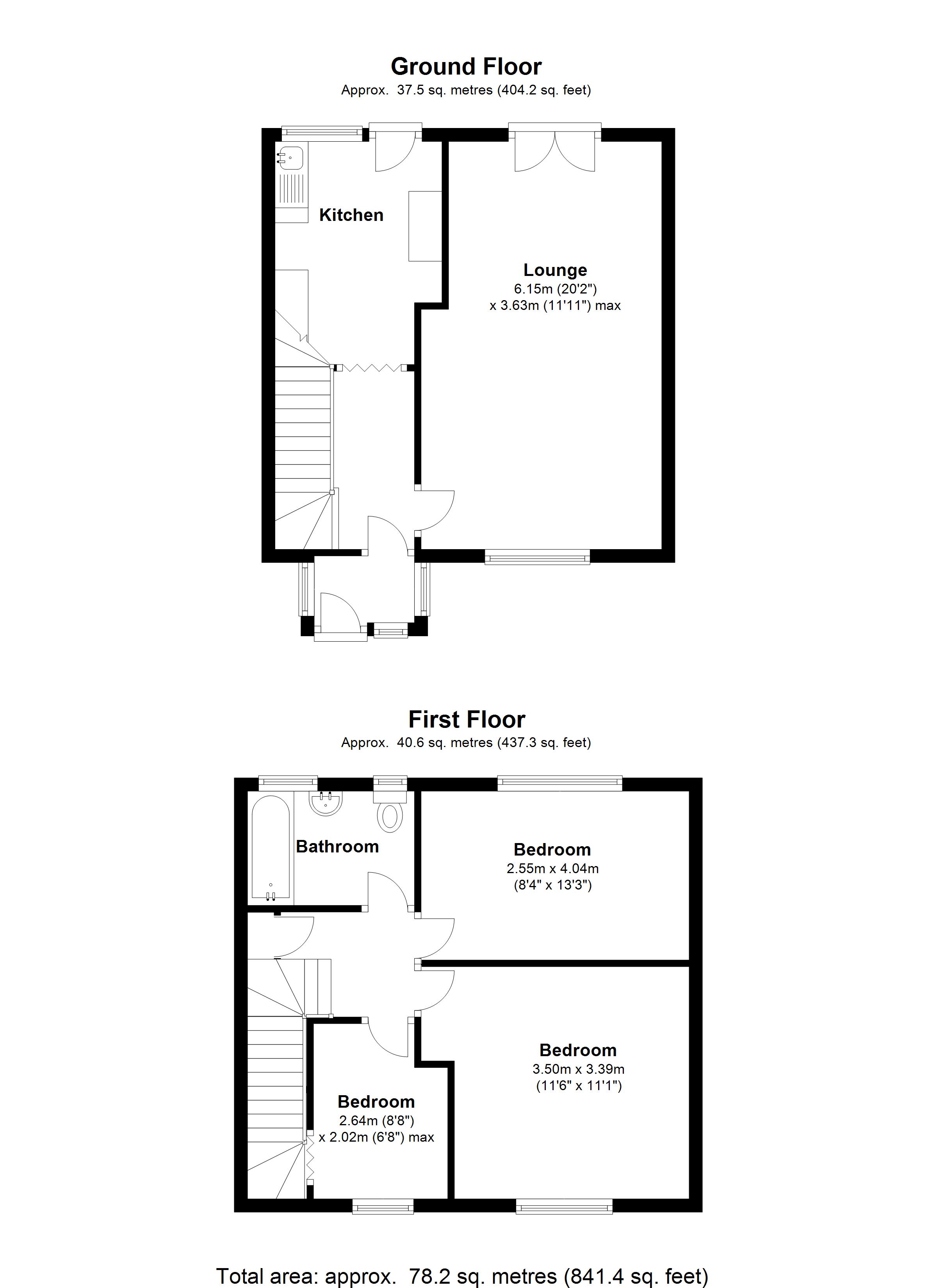 Floorplan for Arlescote Road, Solihull