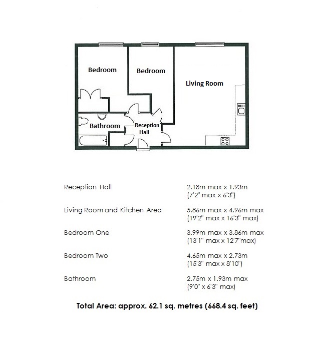 Floorplan for Main Street, Dickens Heath