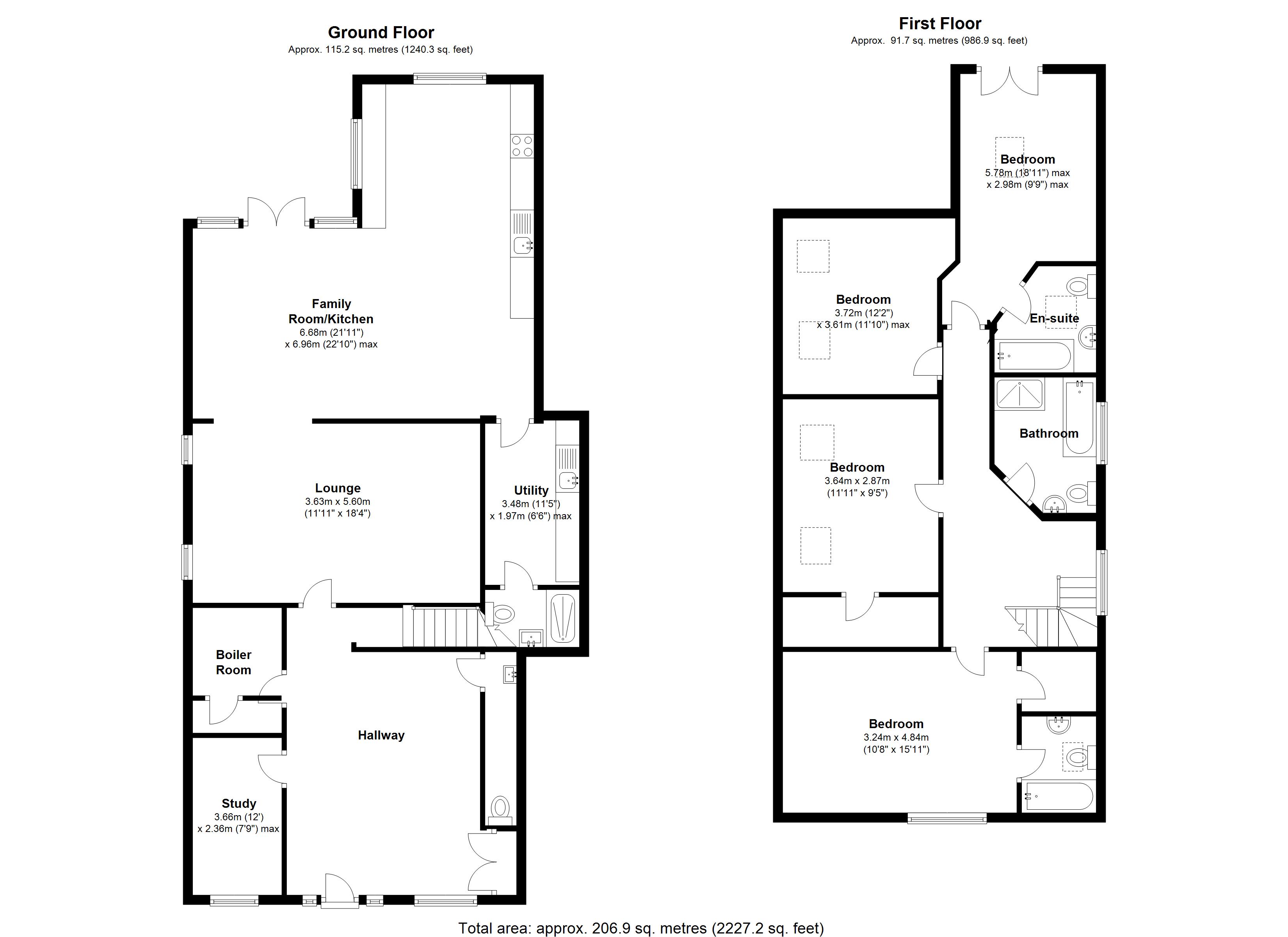 Floorplan for Sharmans Cross Road, Solihull