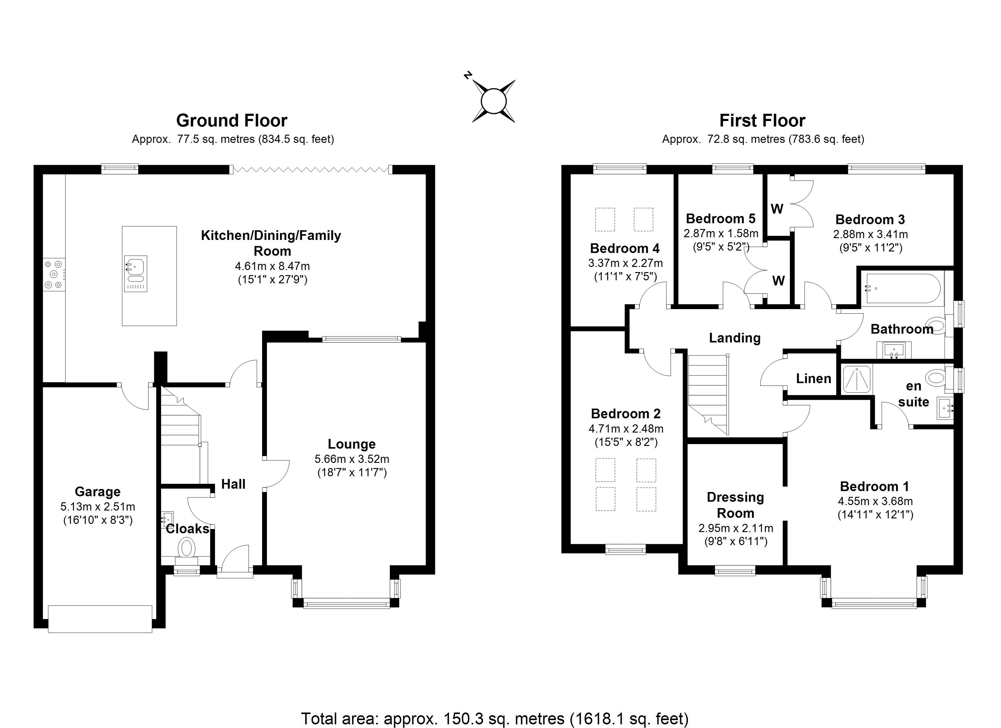 Floorplan for Charlesworth Avenue, Solihull