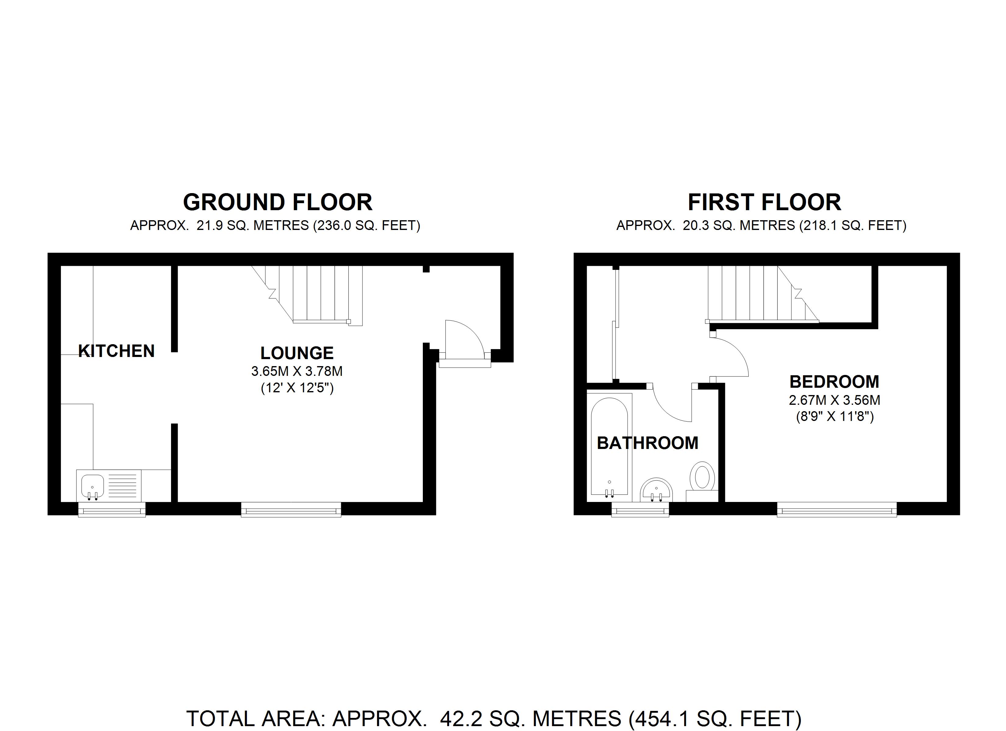 Floorplan for The Vineries, Birmingham