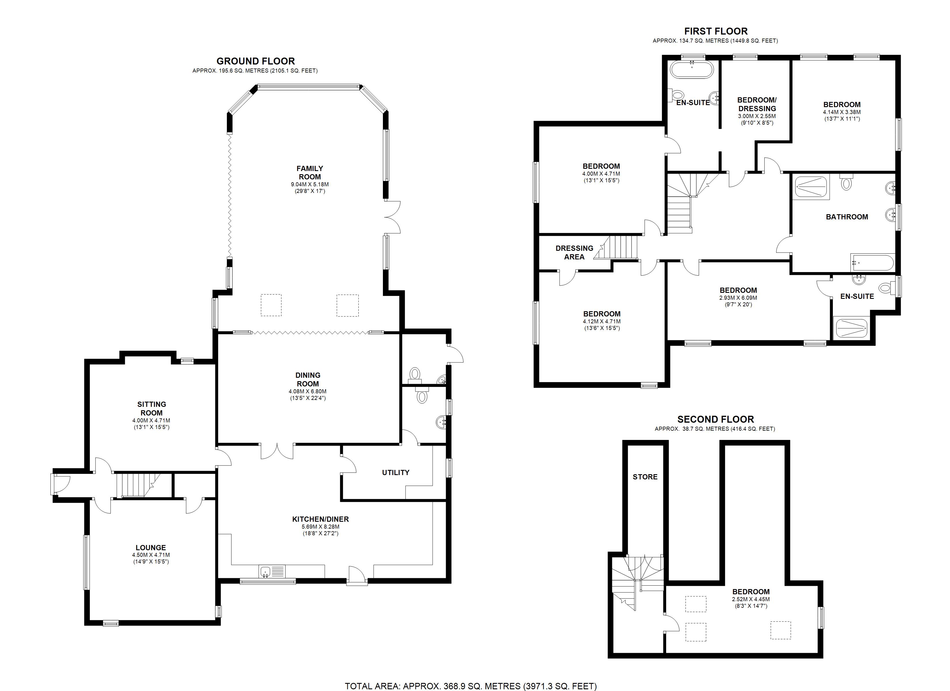 Floorplan for Hospital Lane, Coventry