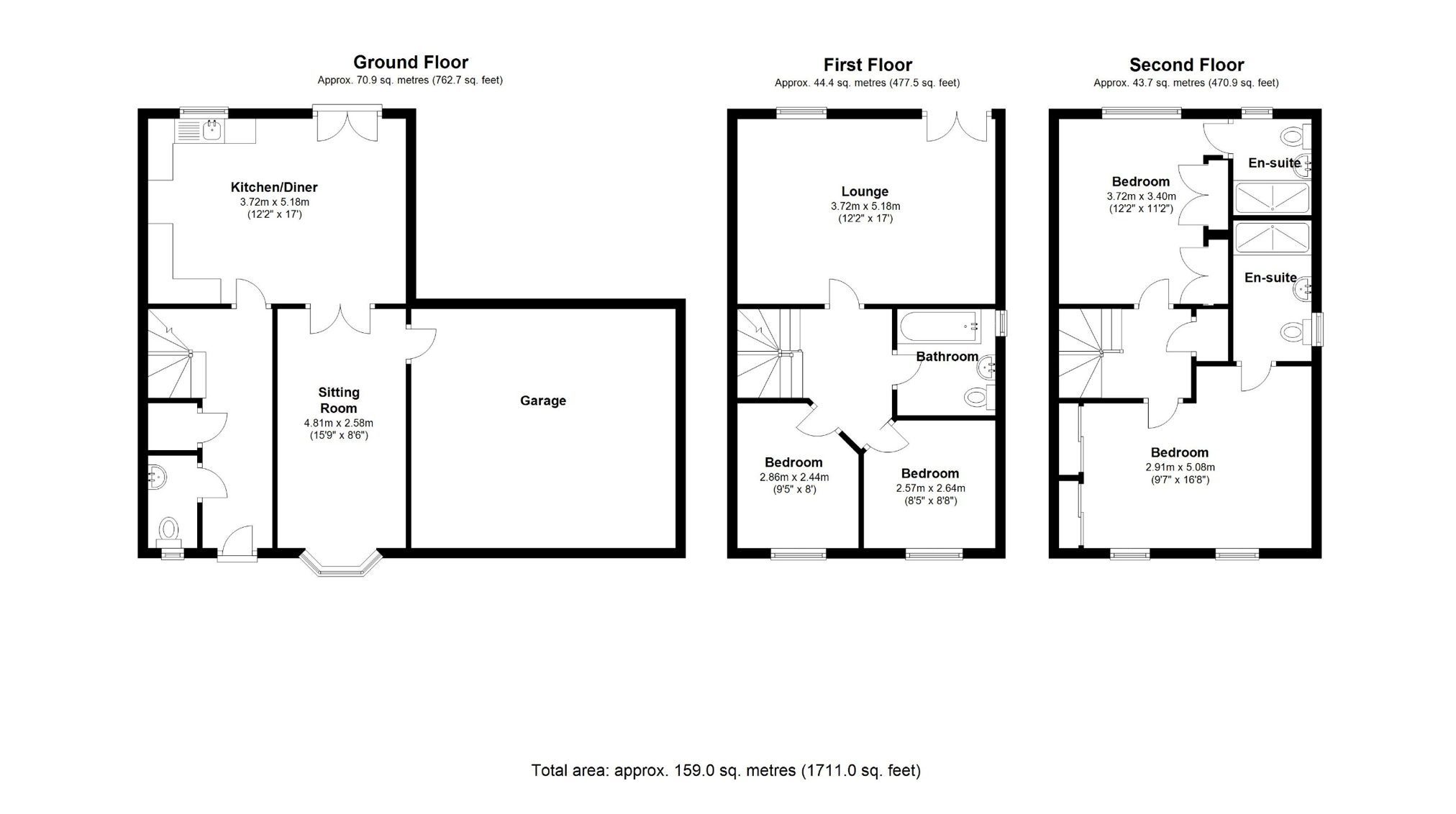 Floorplan for Dickens Heath Road, Solihull