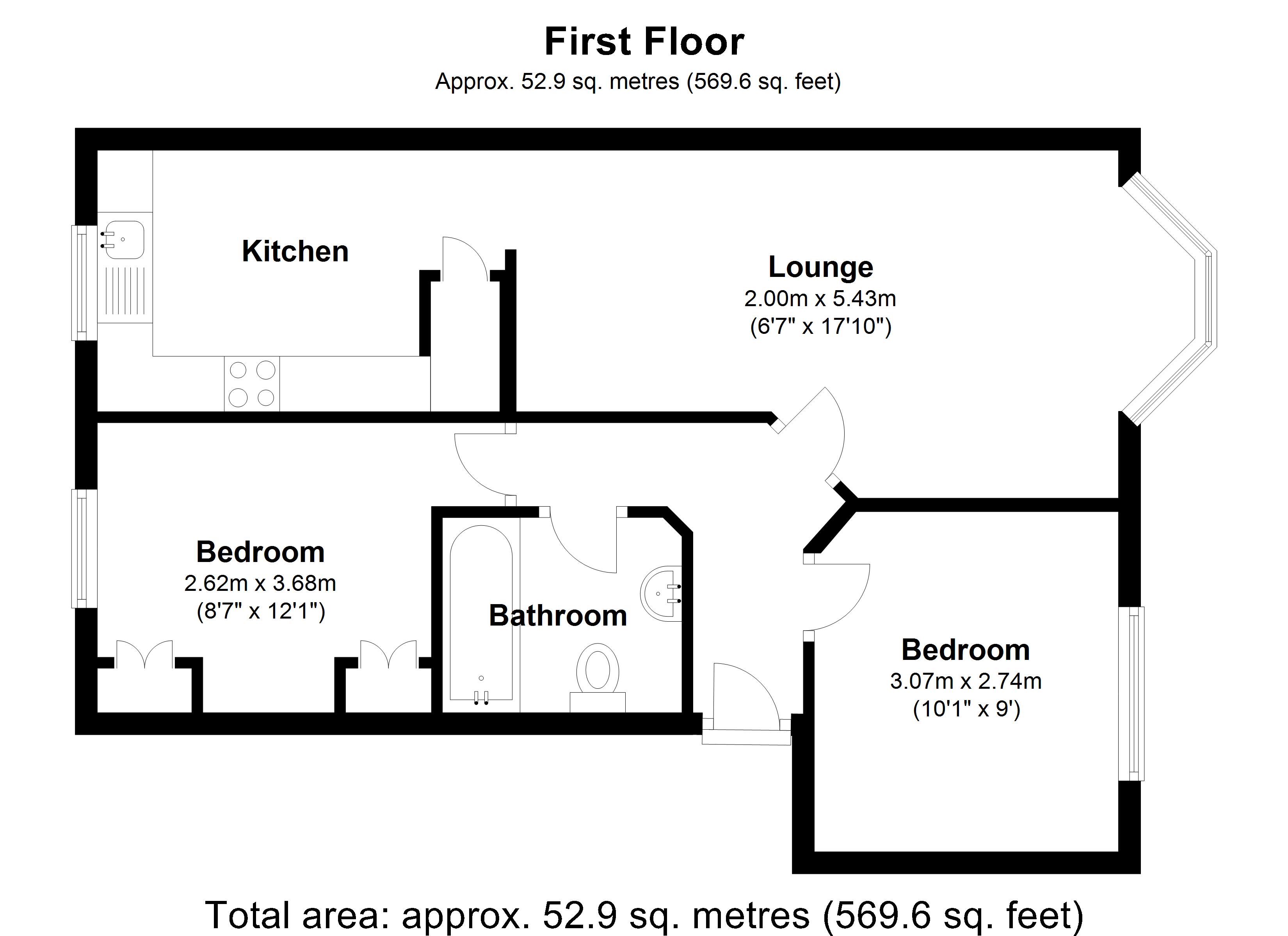 Floorplan for Wharf Lane, Solihull