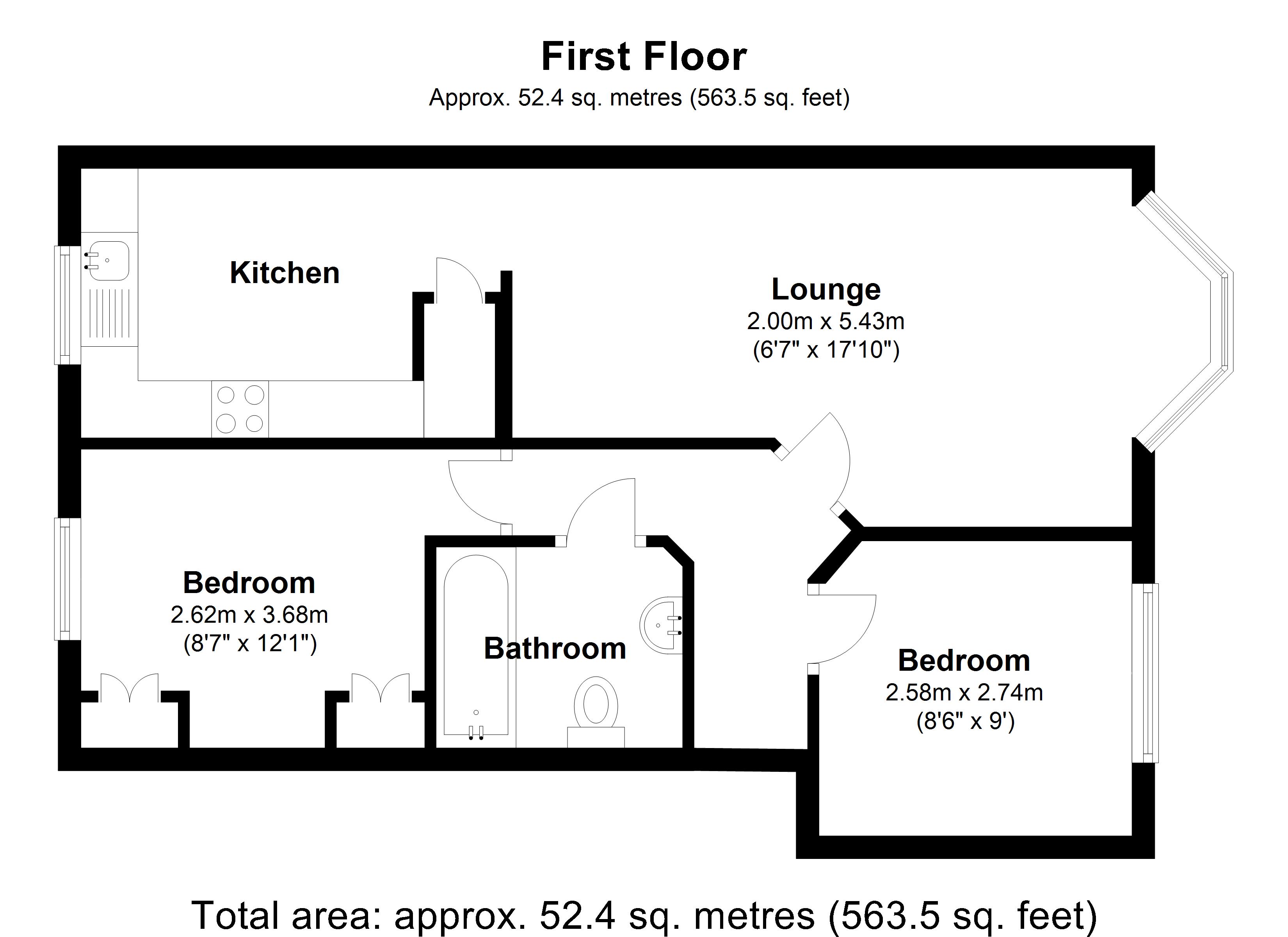 Floorplan for Anchor Lane, Solihull