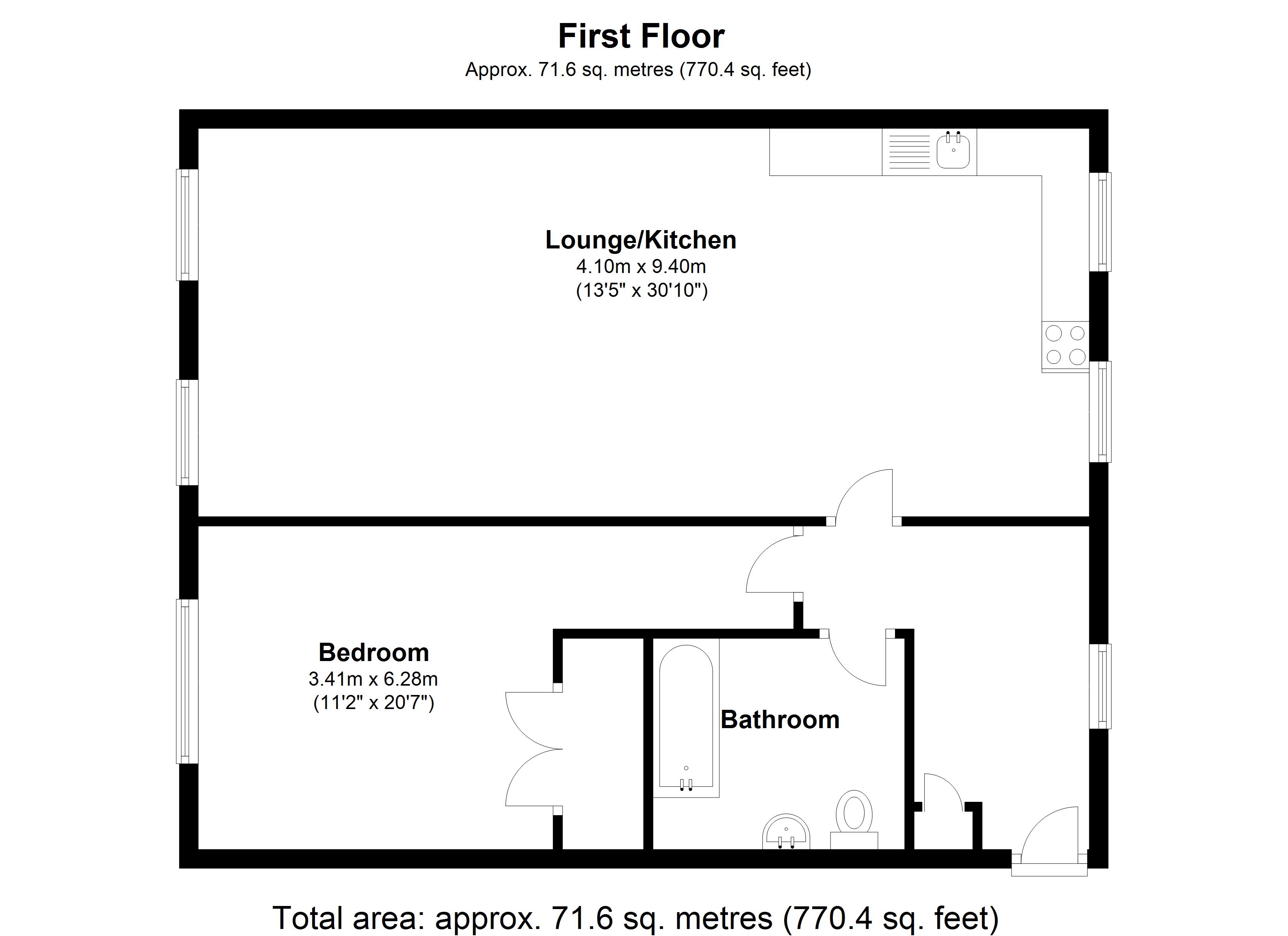 Floorplan for Hensborough, Solihull