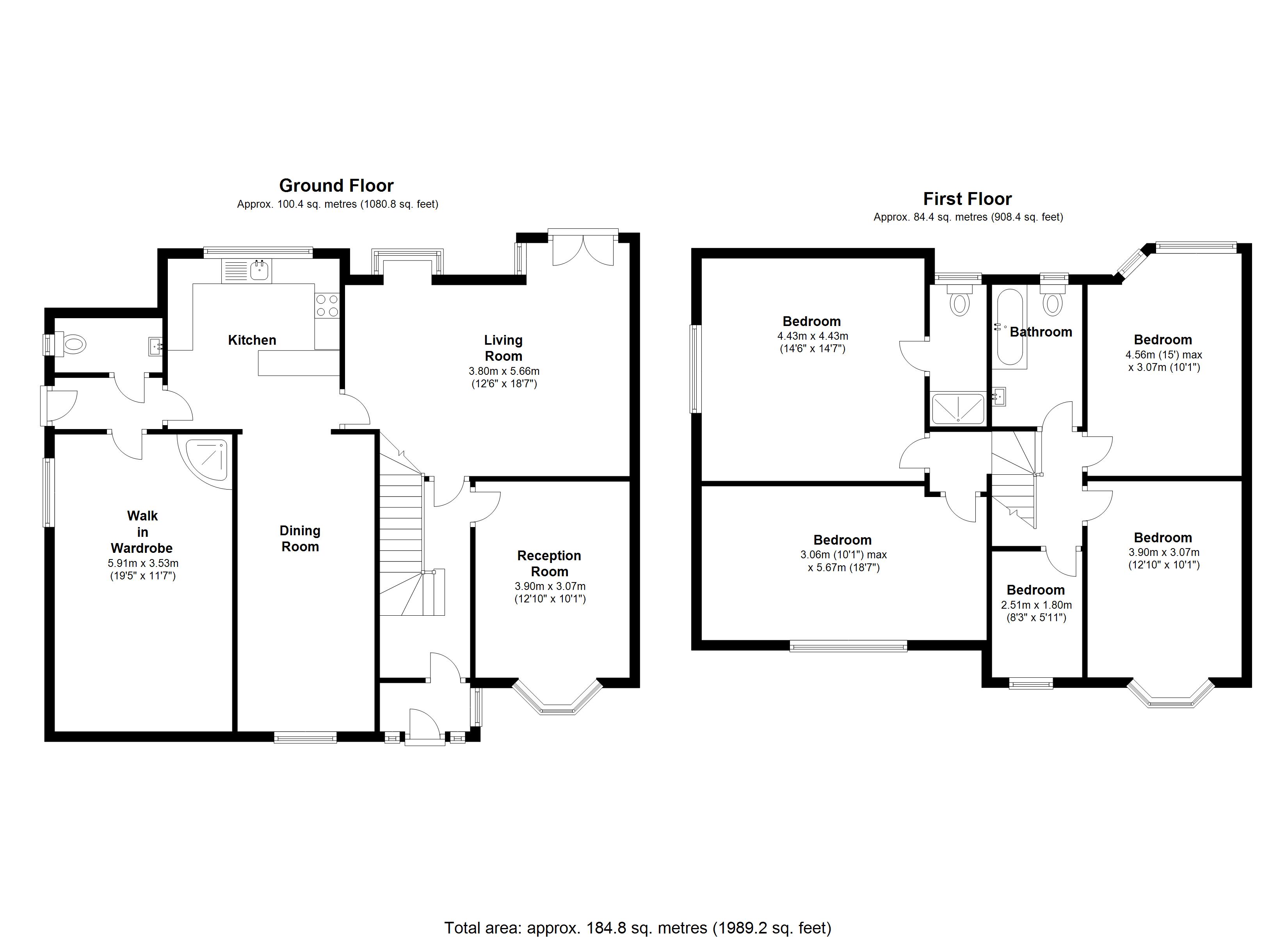 Floorplan for Baldwins Lane, Birmingham