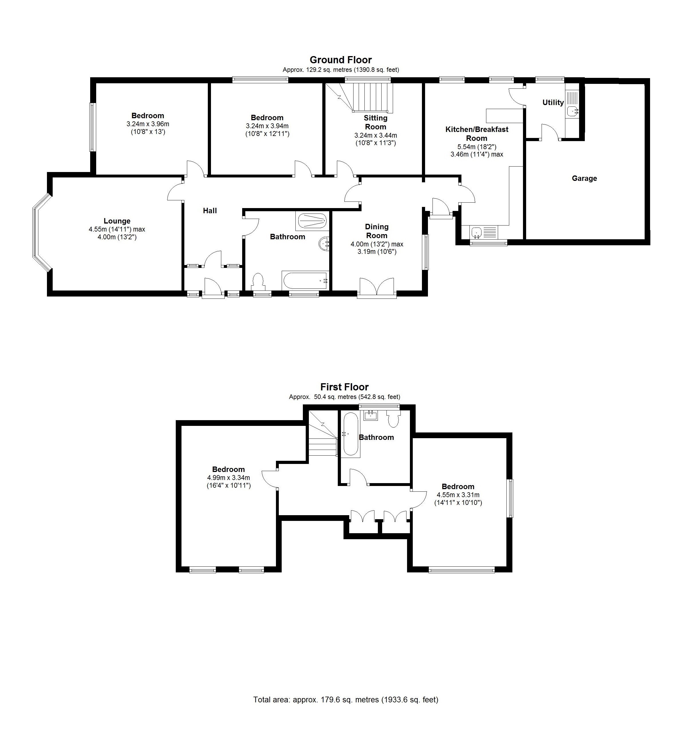 Floorplan for Station Road, Balsall Common